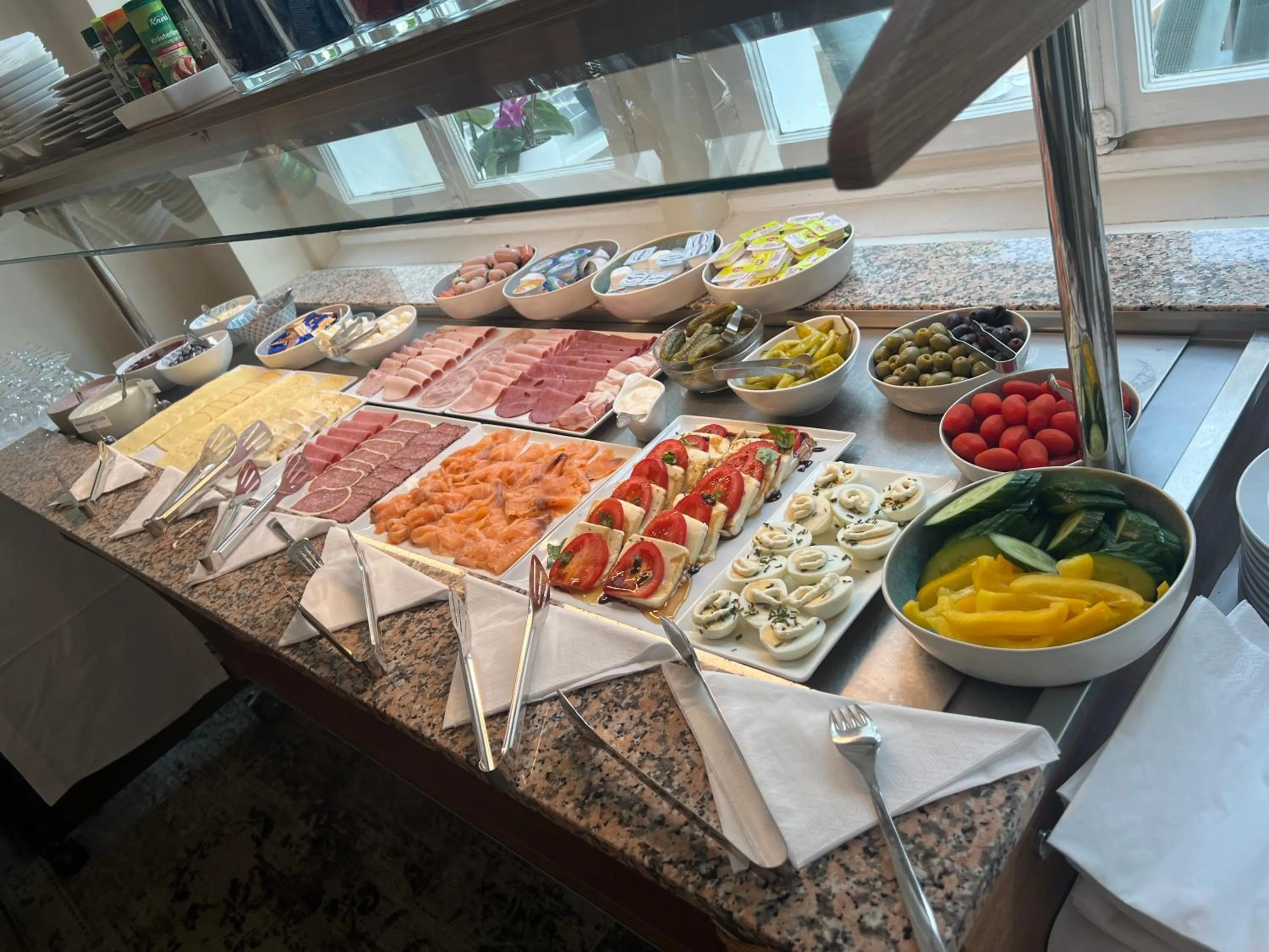 Breakfast in Kurhotel Quellenhof