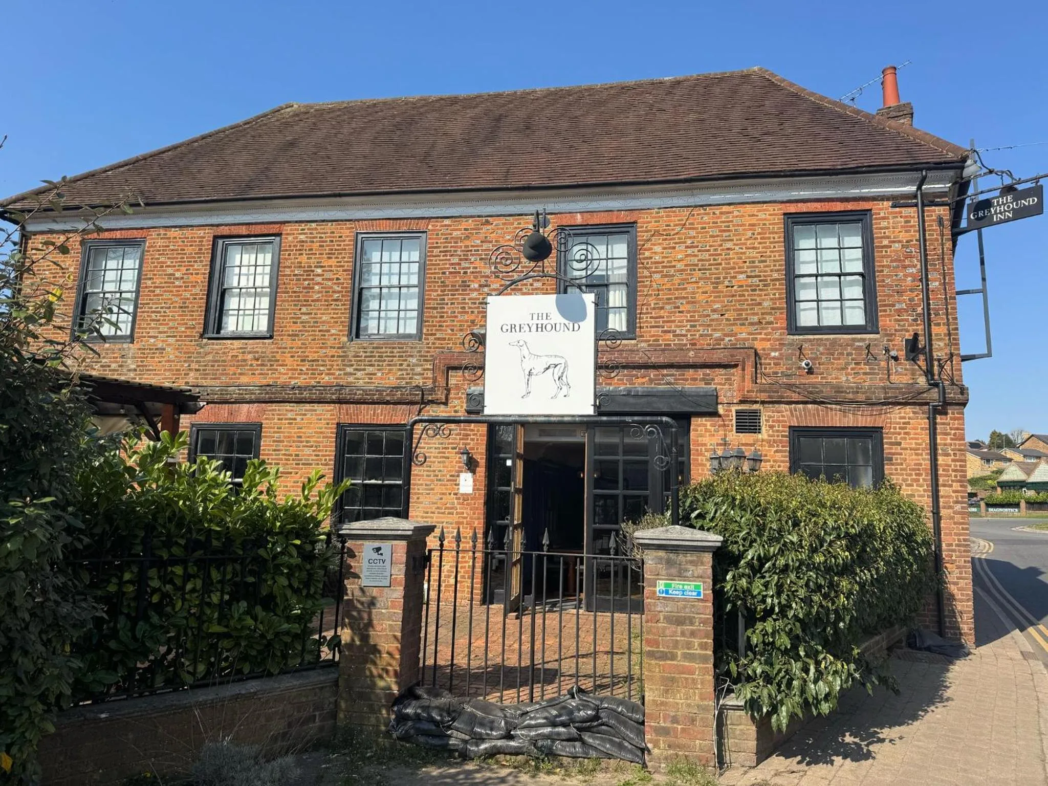 Property building in The Greyhound Inn