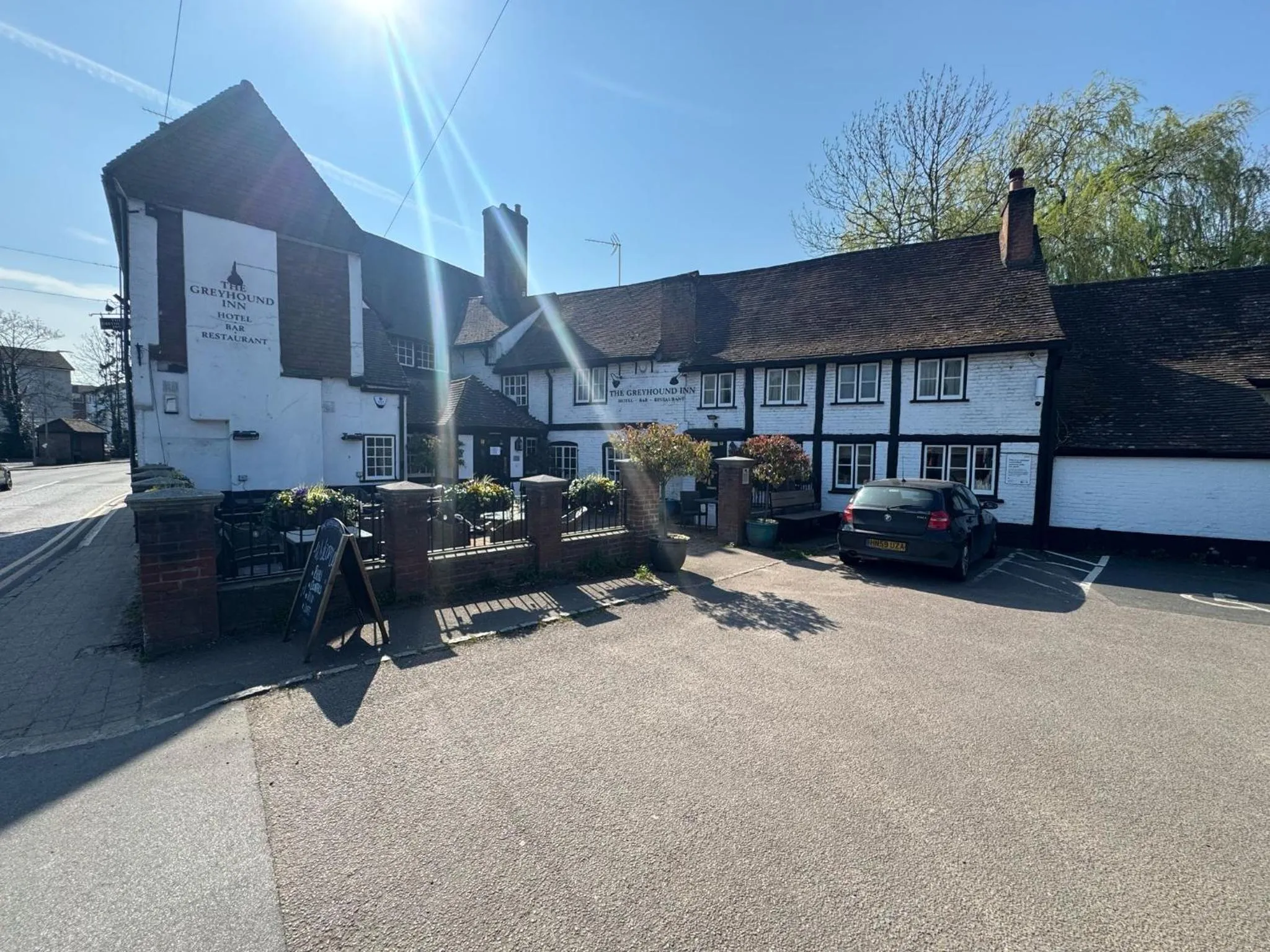 Property building in The Greyhound Inn