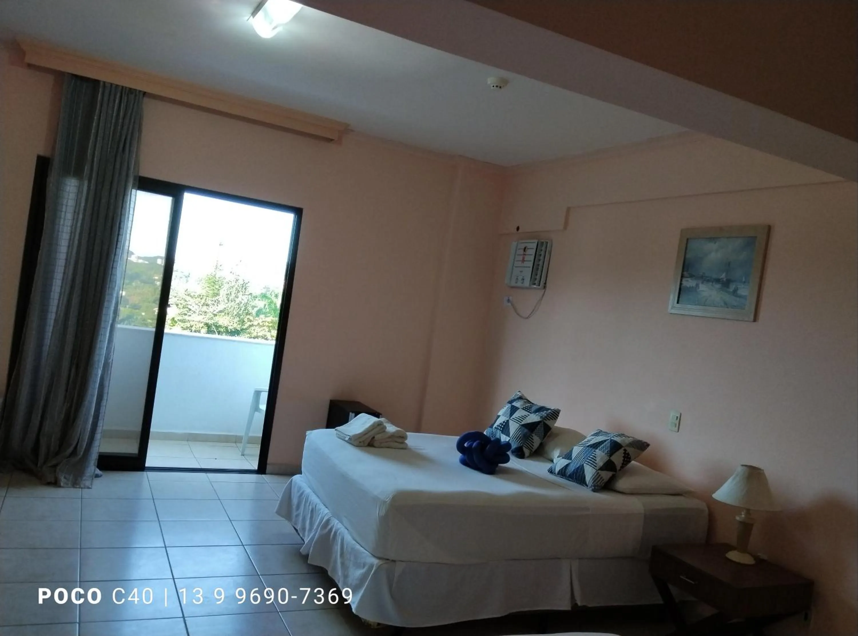 Bed in Hotel Canto do Atlântico