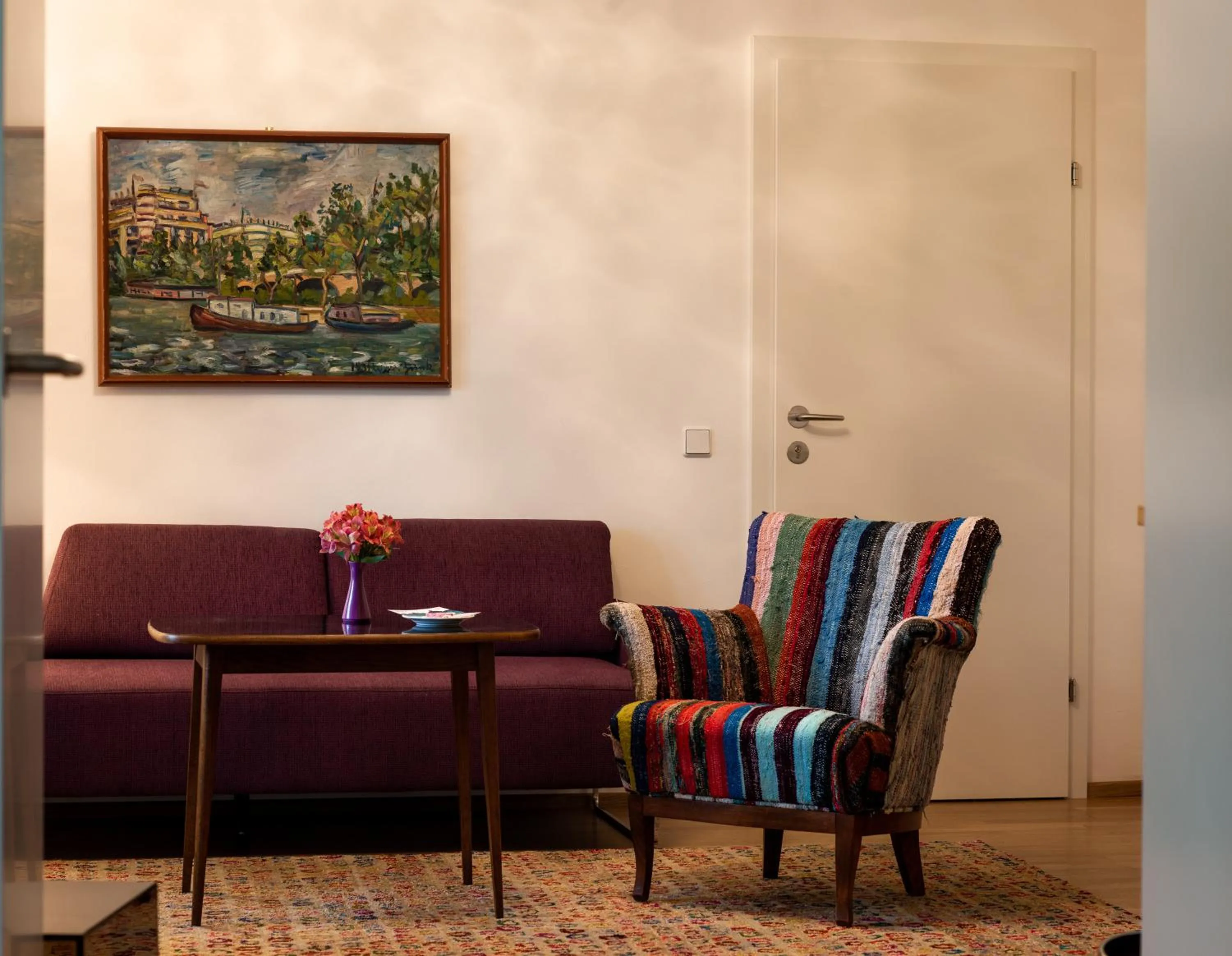 Living room in At the Park Hotel