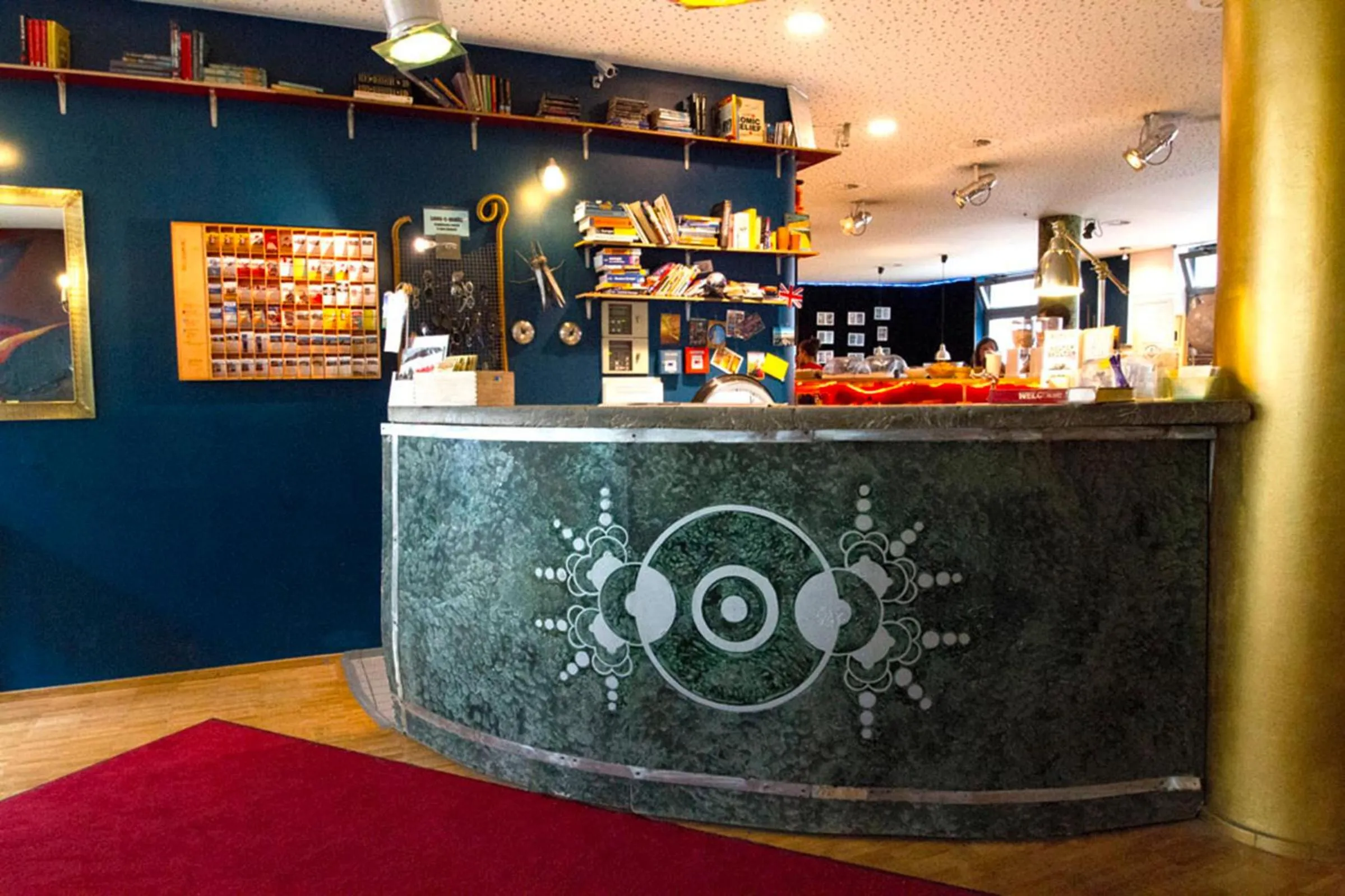 Lobby or reception in Heart of Gold Hostel & Capsules Berlin