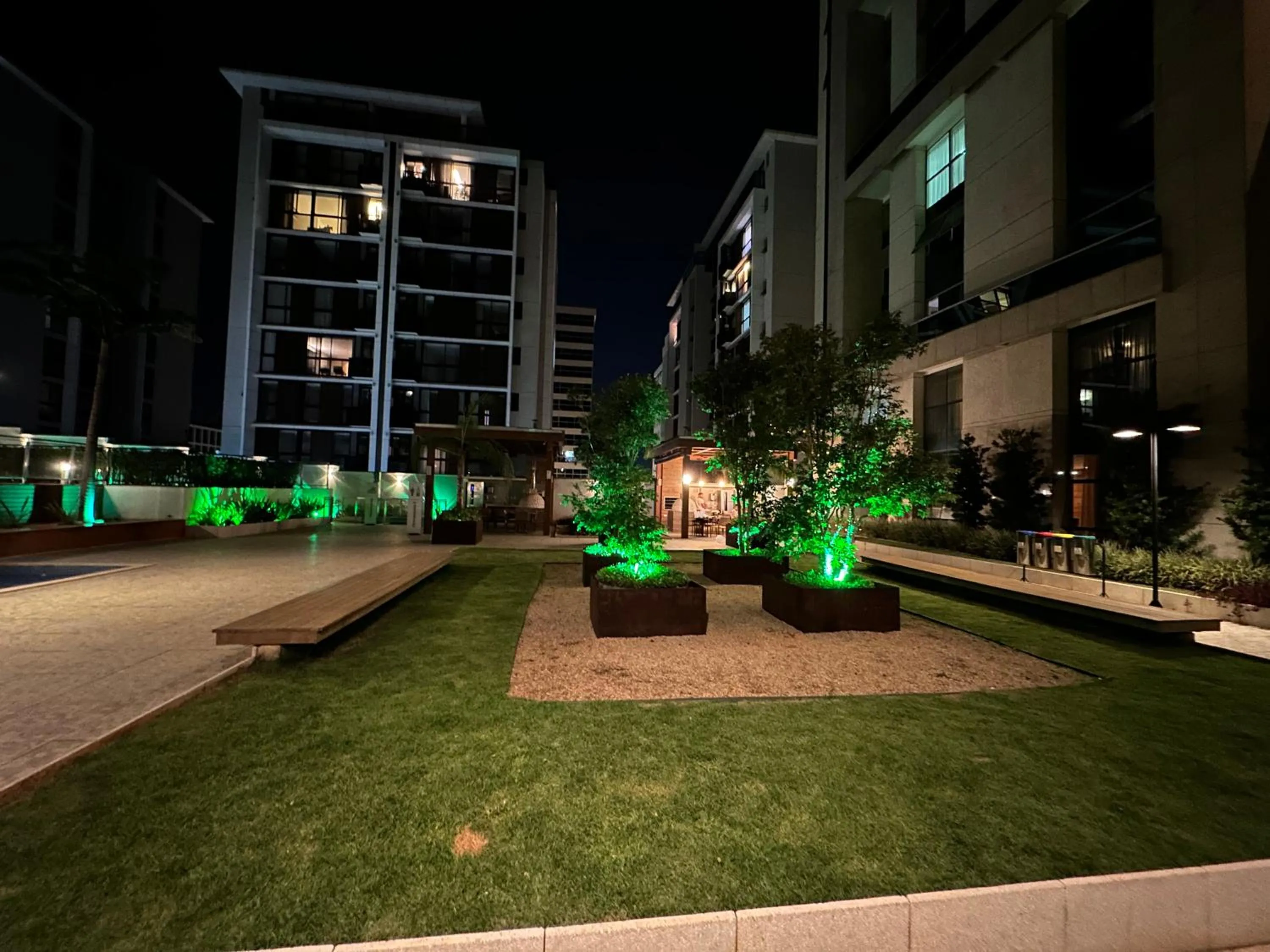 Garden view in VISTA PARK SUL COBERTURA DUPLEX