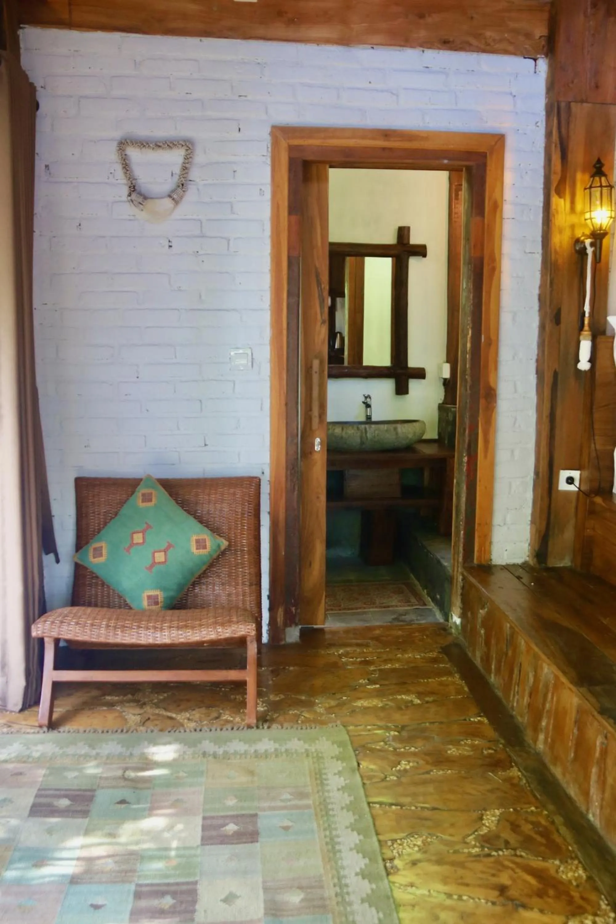 Bedroom in Ubuntu Bali Eco Yoga Retreat - CANGGU