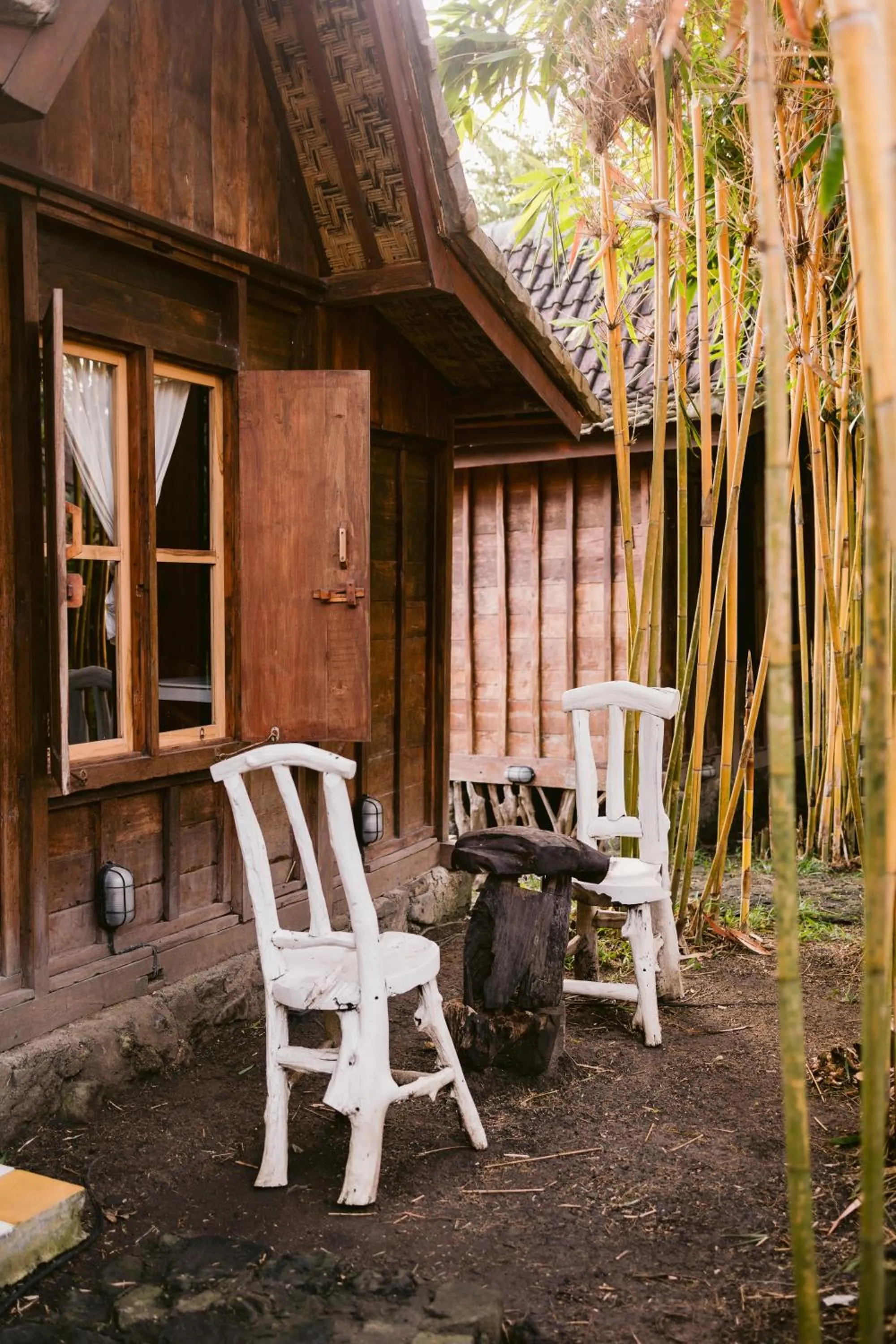 Garden in Ubuntu Bali Eco Yoga Retreat - CANGGU