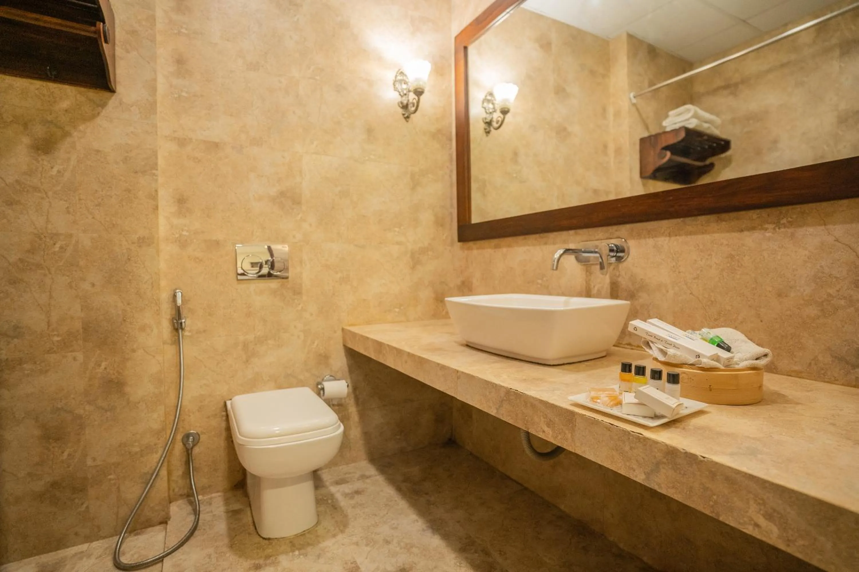 Bathroom in Tripli Hotels Shambhu Villas