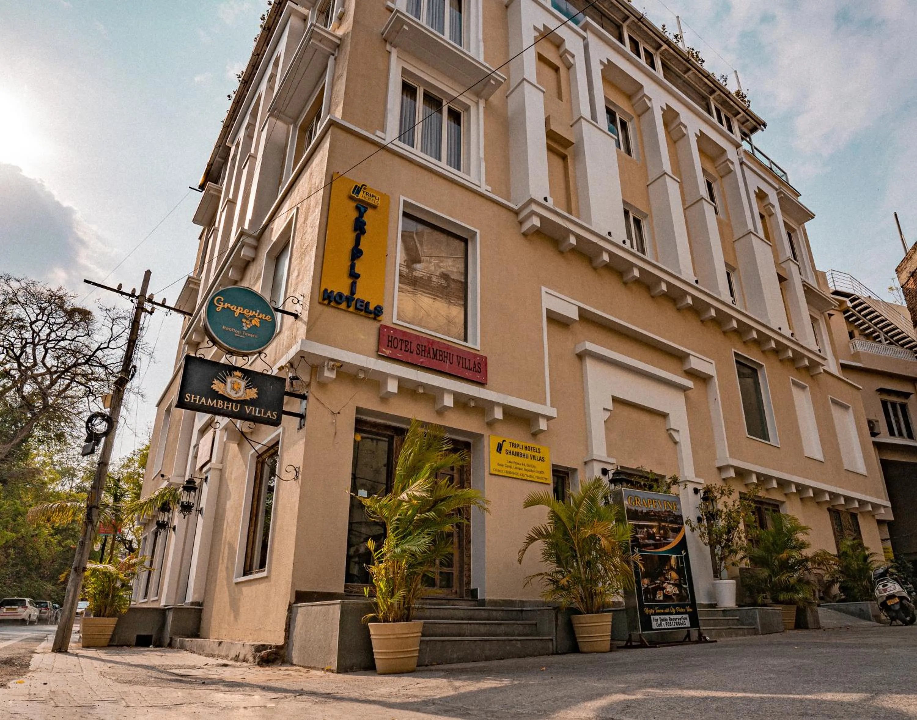 Property building in Tripli Hotels Shambhu Villas