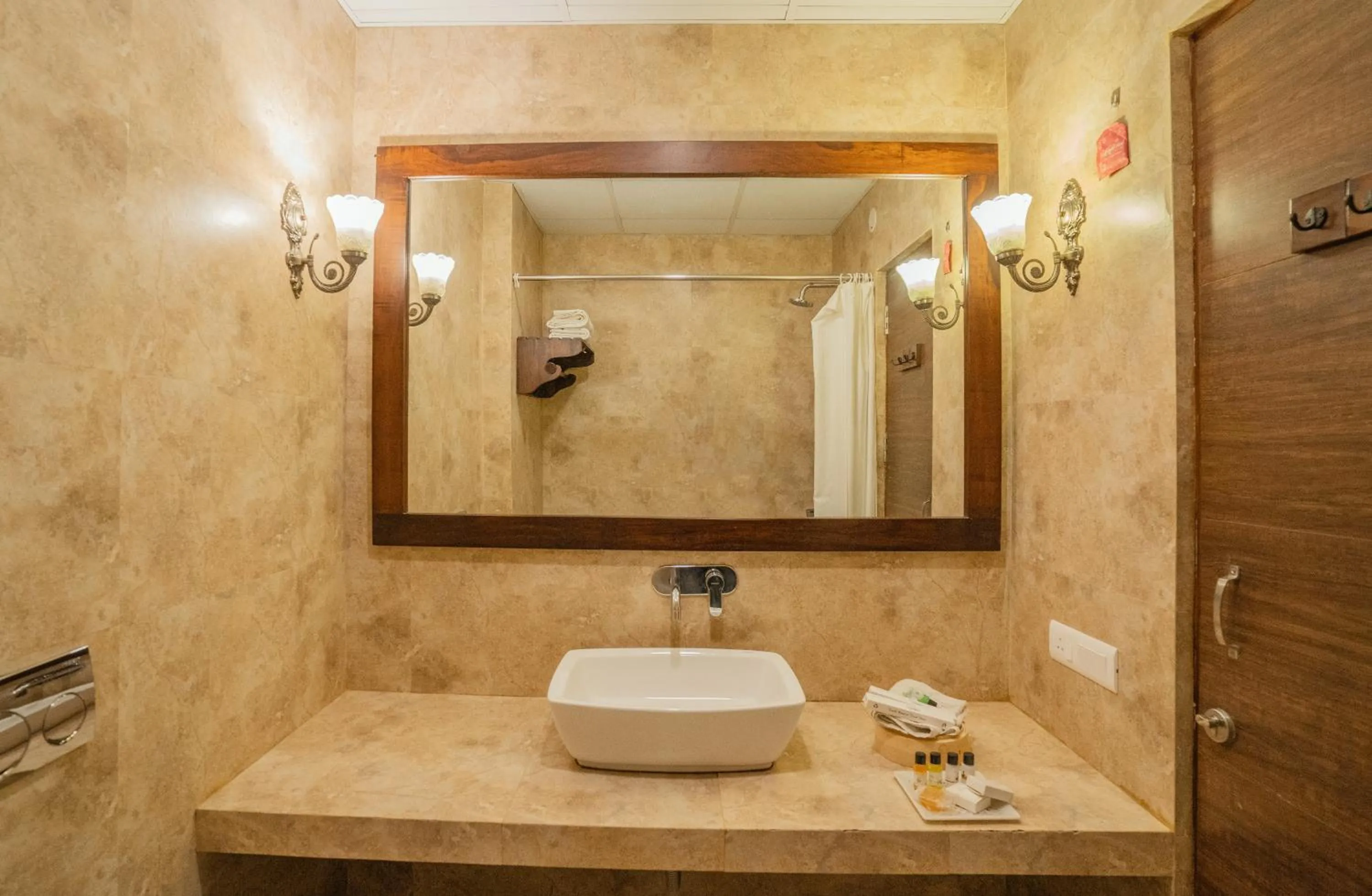 Bathroom in Tripli Hotels Shambhu Villas