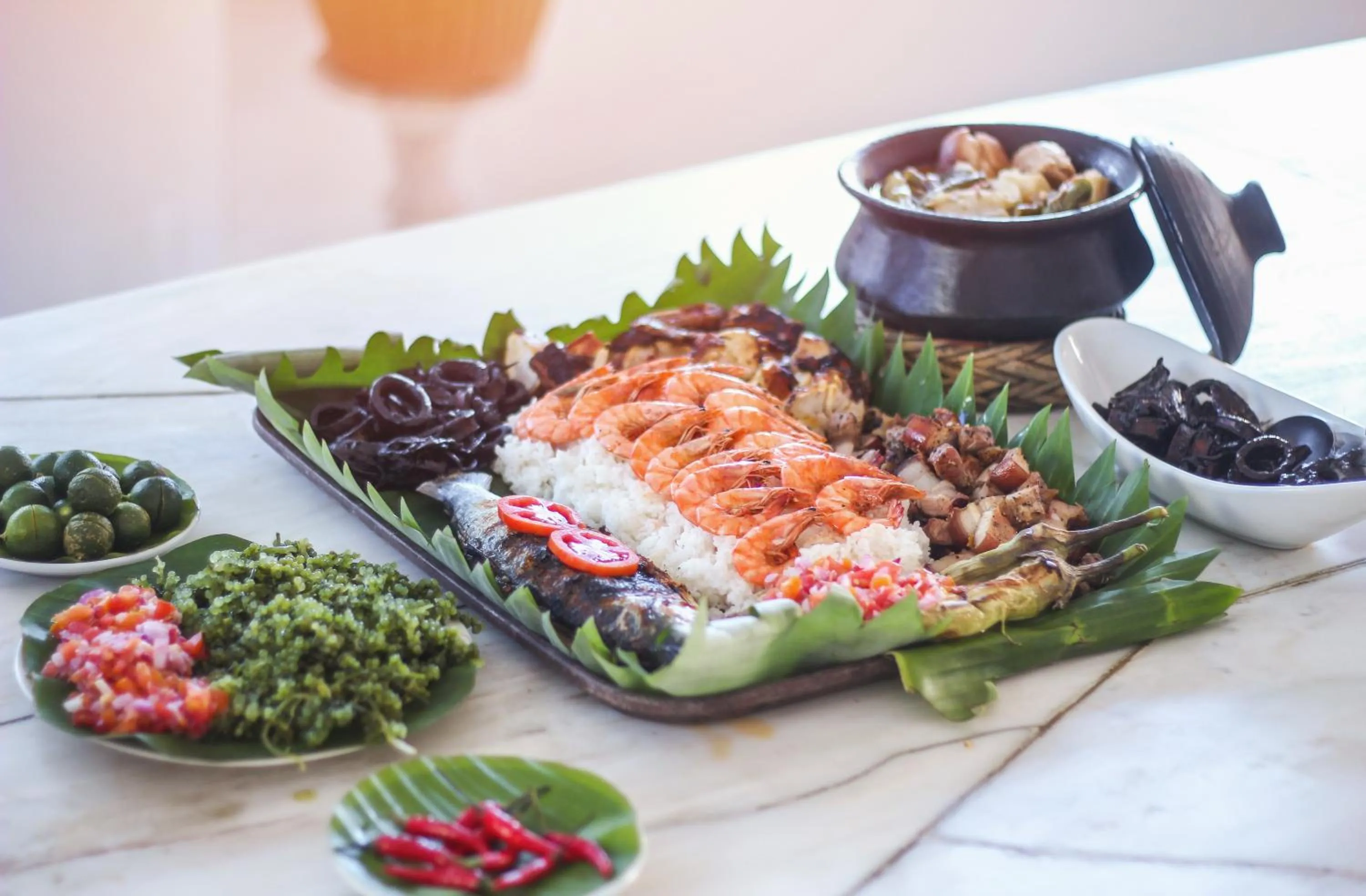 Restaurant/places to eat in Club Monet Beachfront Resort by Cocotel