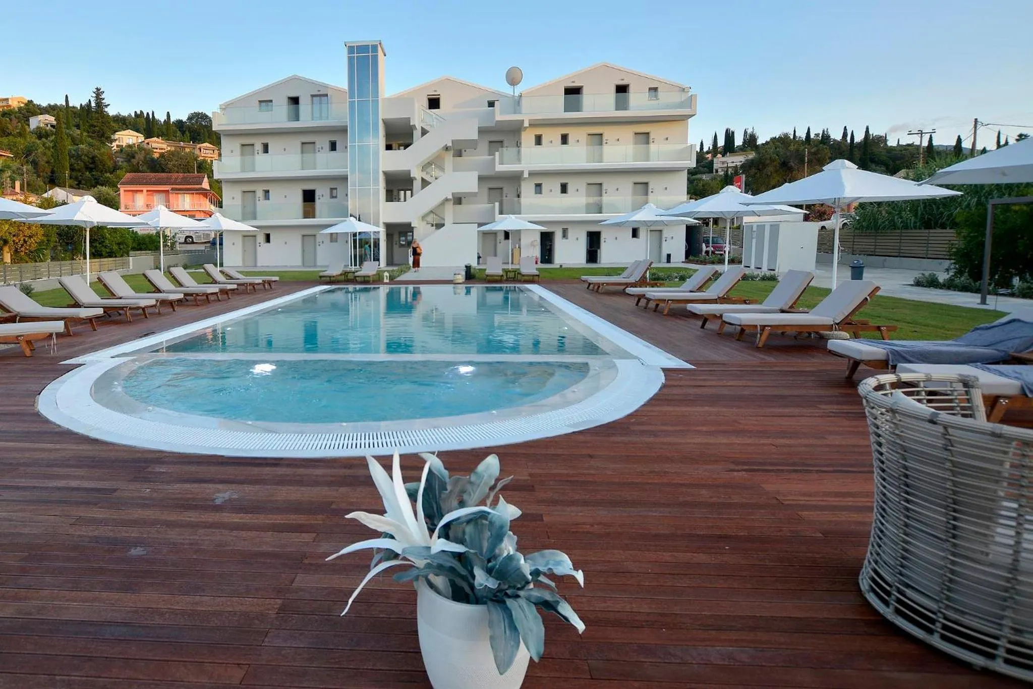 Swimming pool in V Luxury Suites