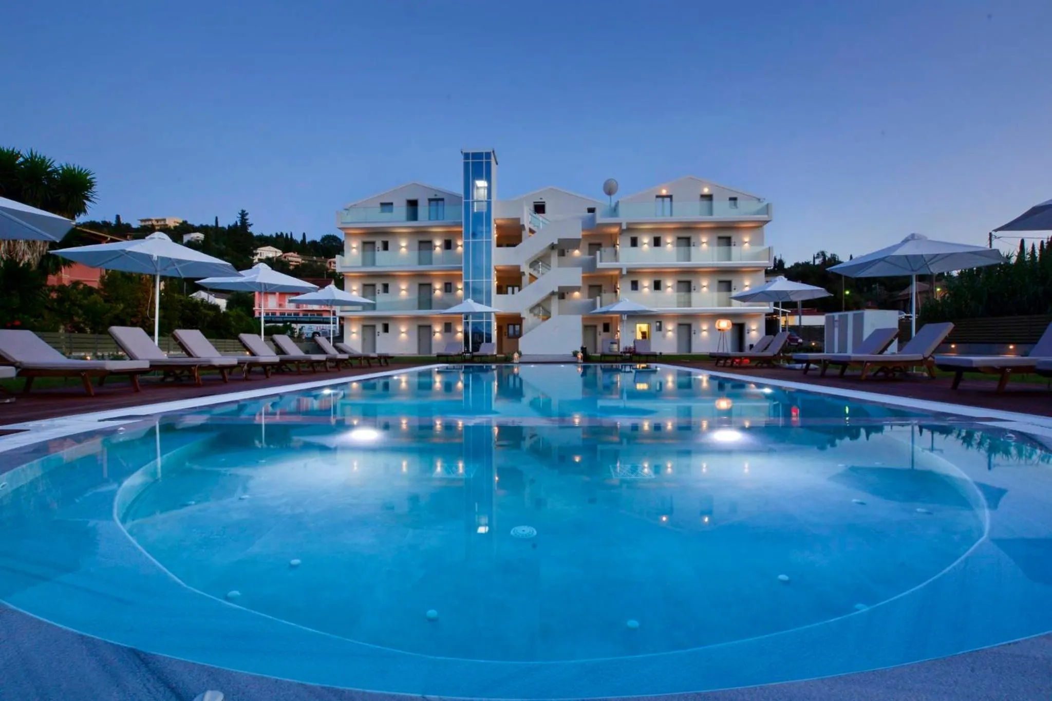 Swimming pool in V Luxury Suites