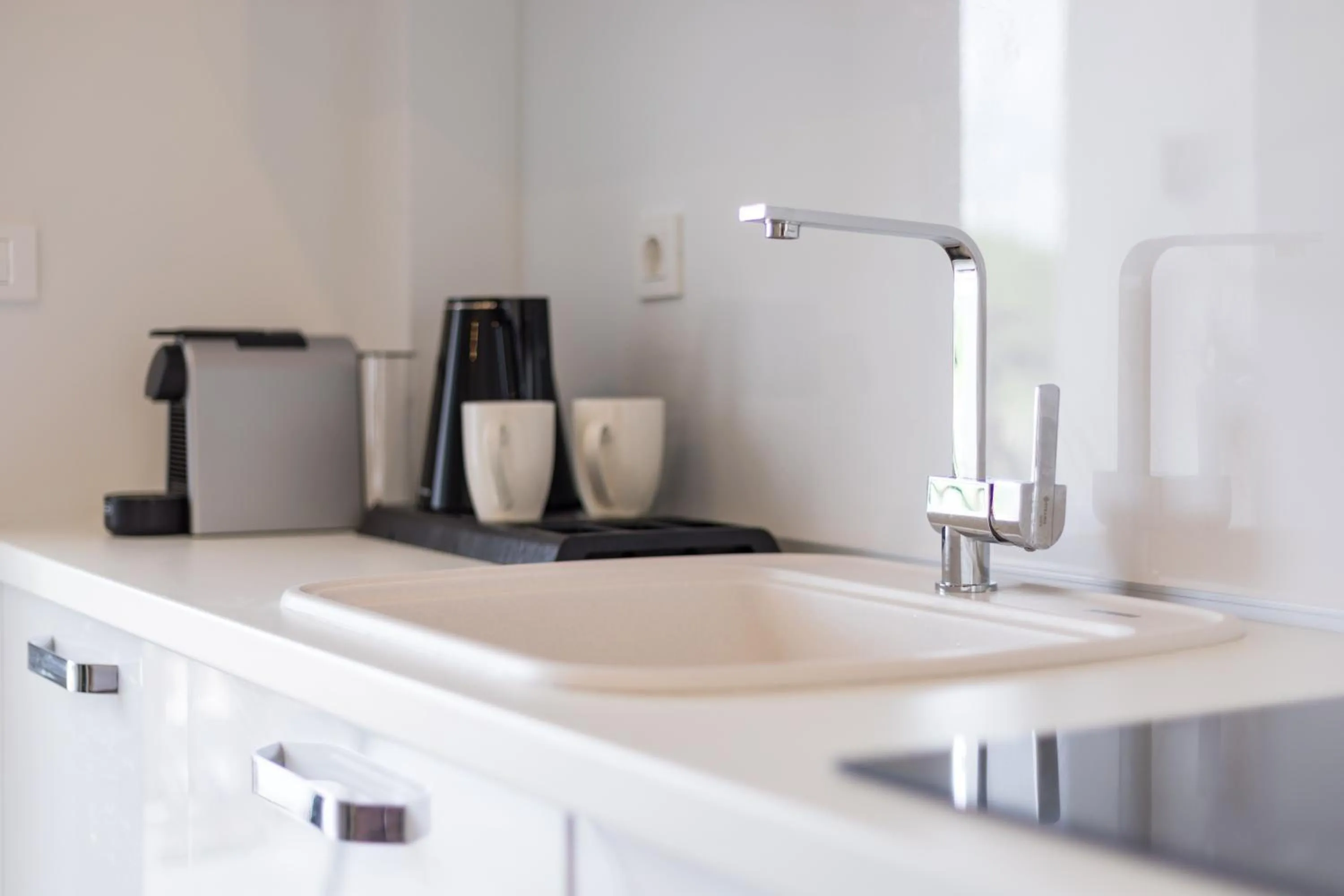 Kitchen or kitchenette in V Luxury Suites