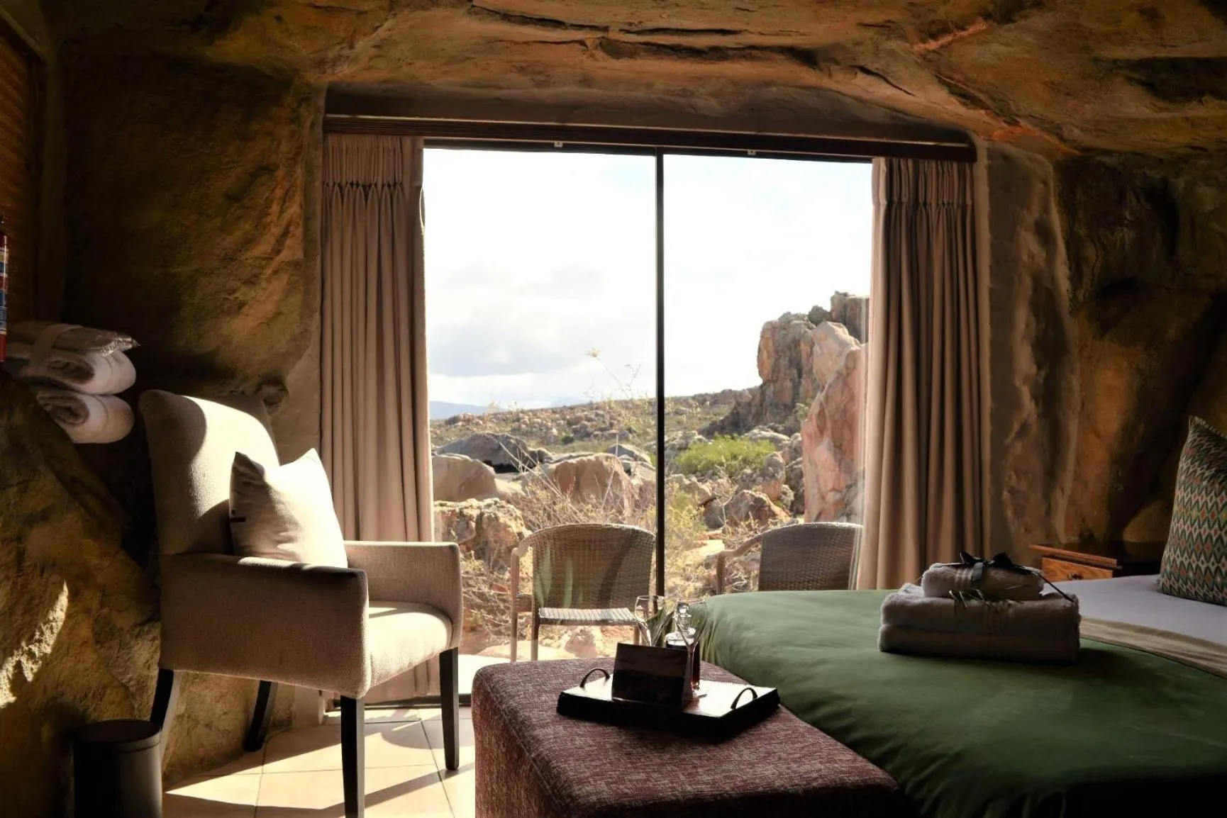 Bedroom in Kagga Kamma Eco Lodge & Spa