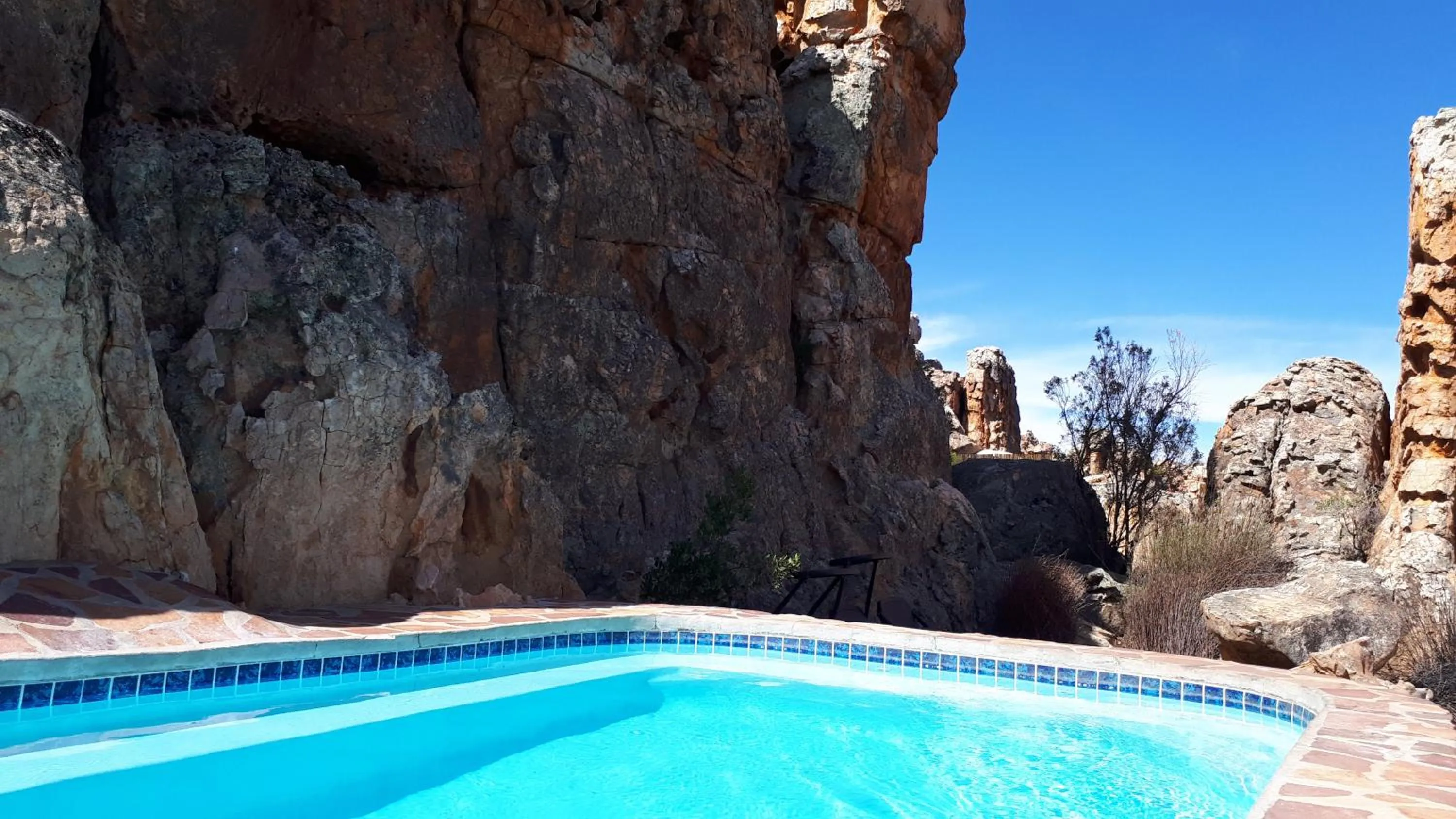Swimming pool in Kagga Kamma Eco Lodge & Spa
