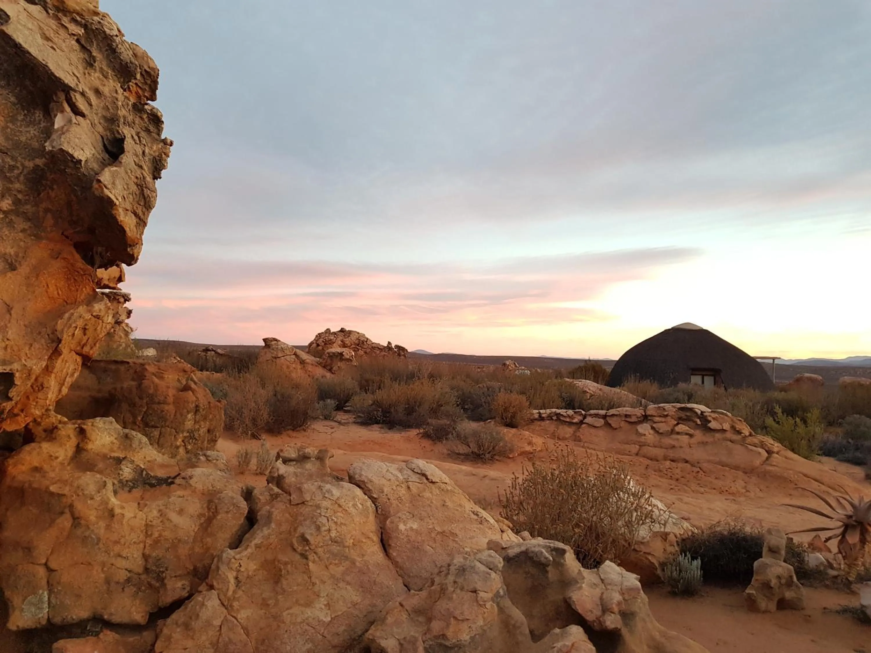 Balcony/Terrace in Kagga Kamma Eco Lodge & Spa