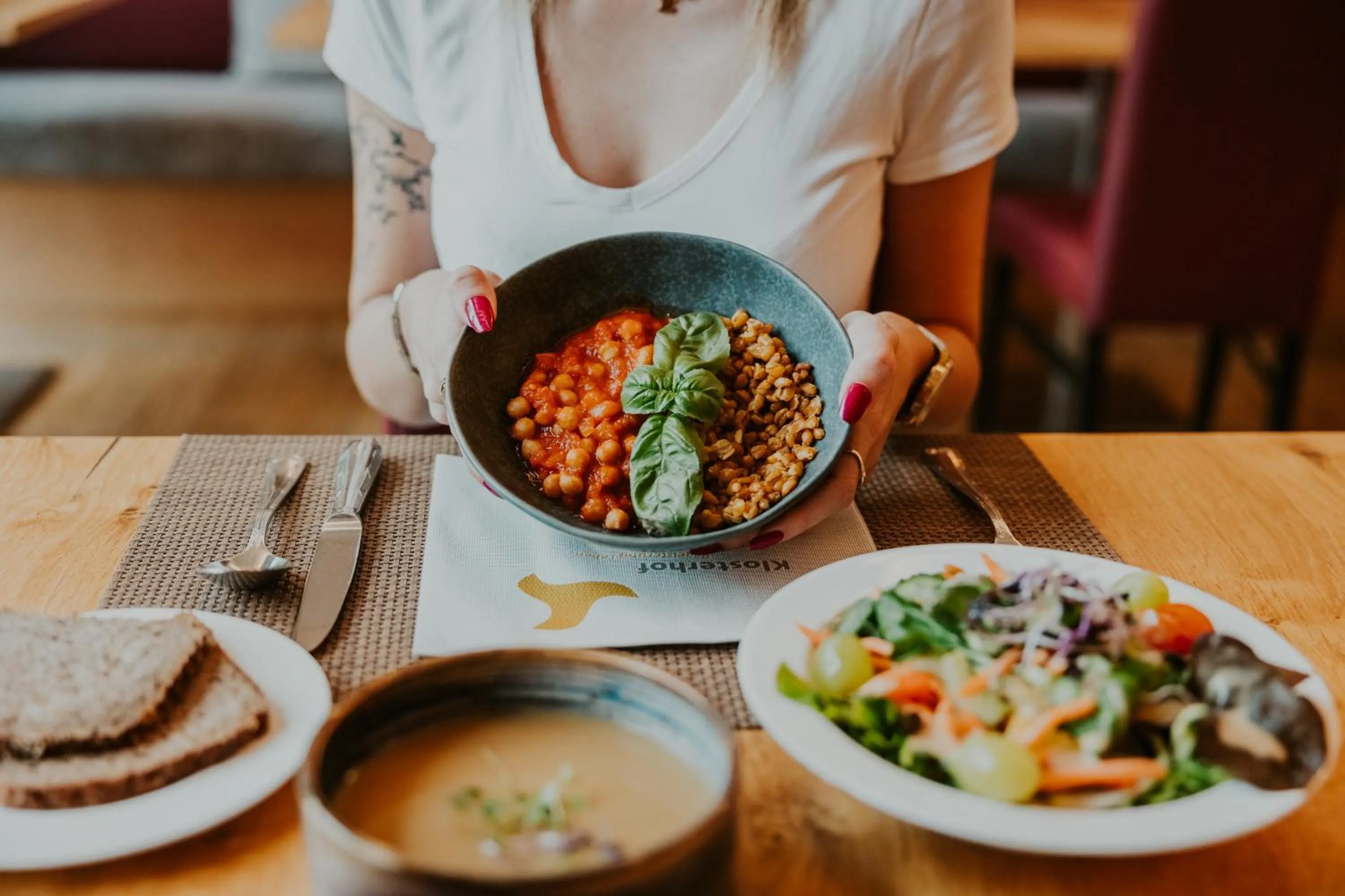 Restaurant/places to eat in Klosterhof – Alpine Hideaway & Spa