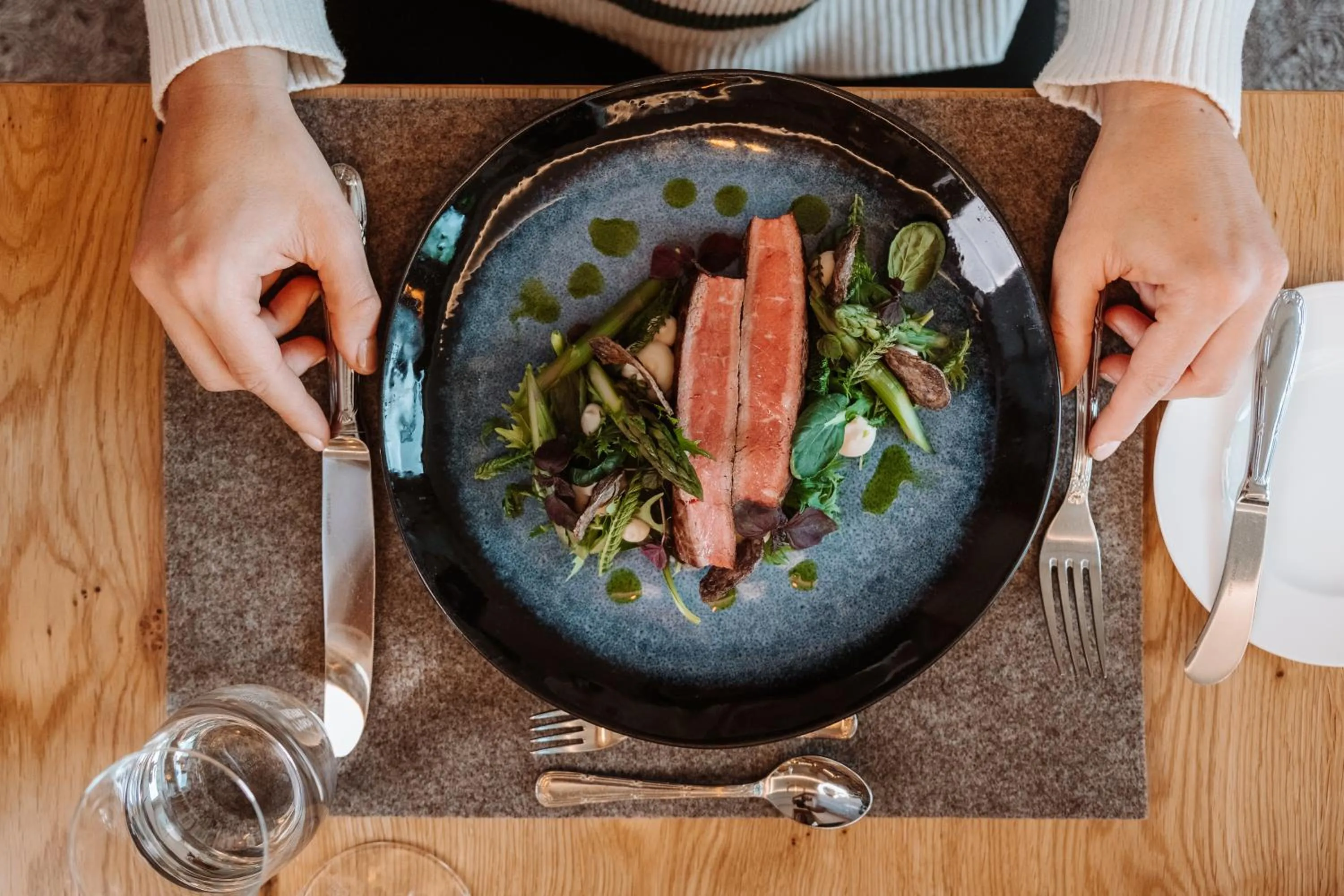 Restaurant/places to eat in Klosterhof – Alpine Hideaway & Spa