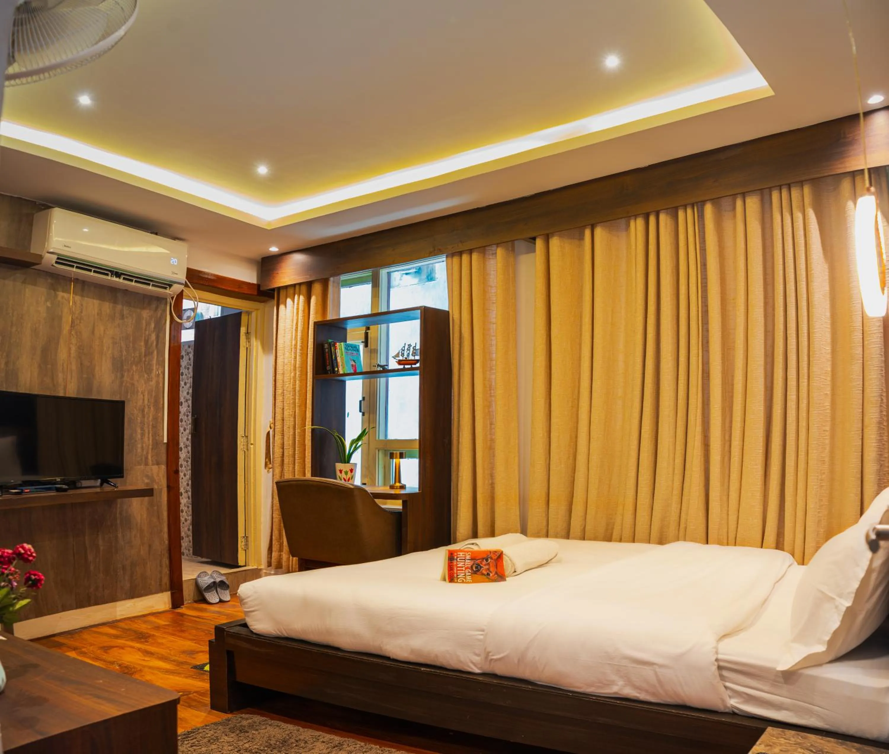 Bedroom, Bed in Flock Kathmandu