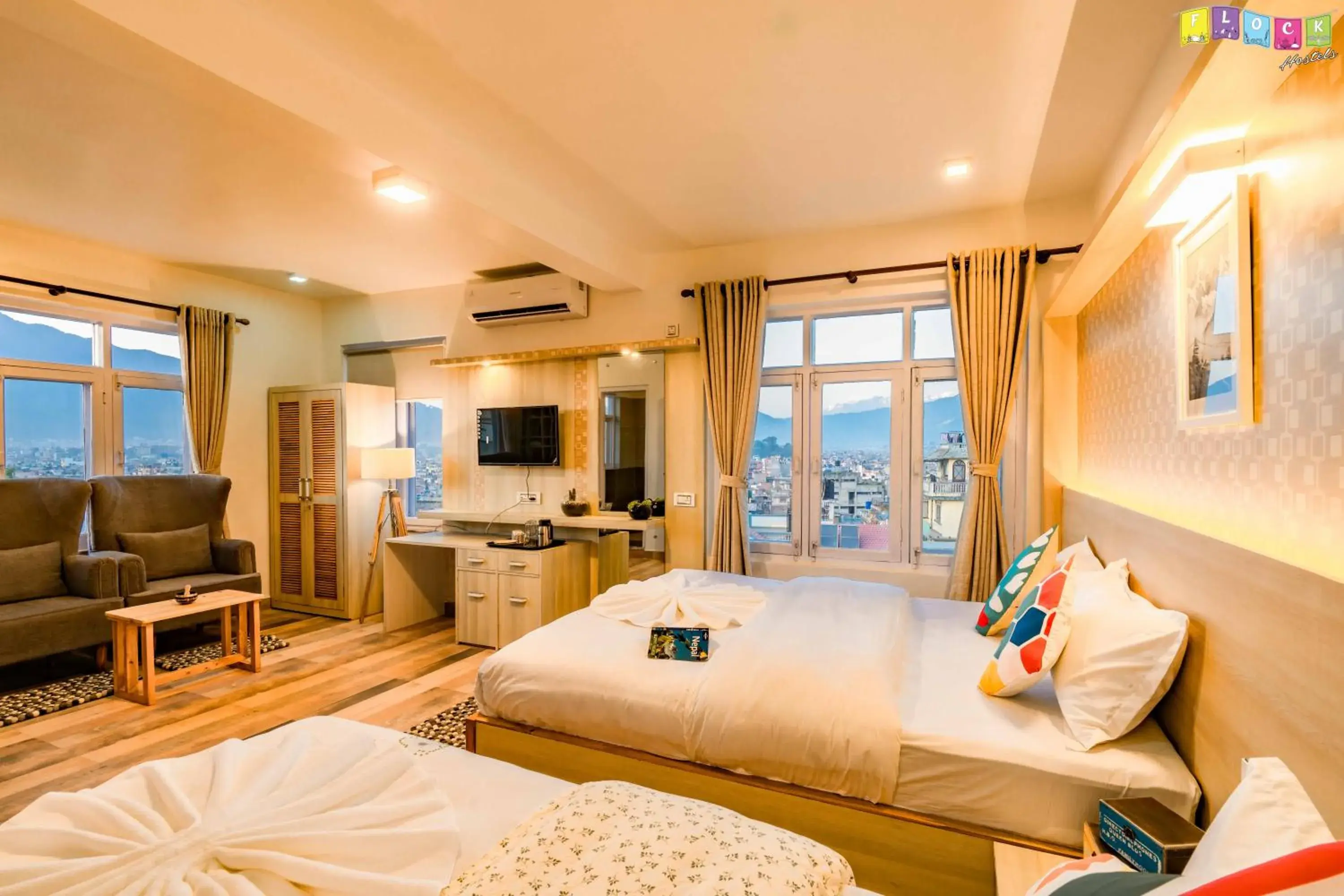 Classic Triple Room in Flock Kathmandu Classic Triple Room in Flock Kathmandu