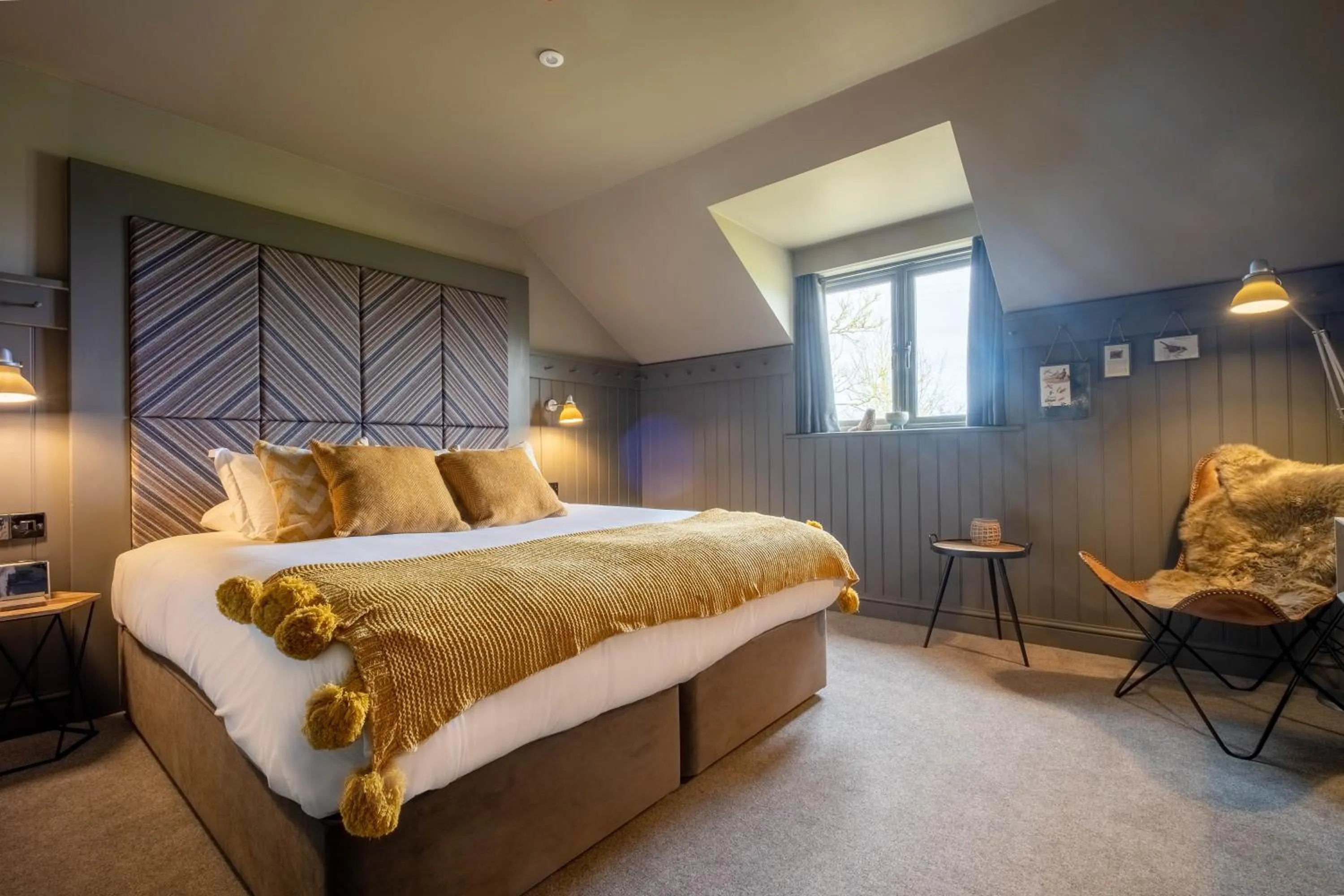 Bed in The Three Blackbirds