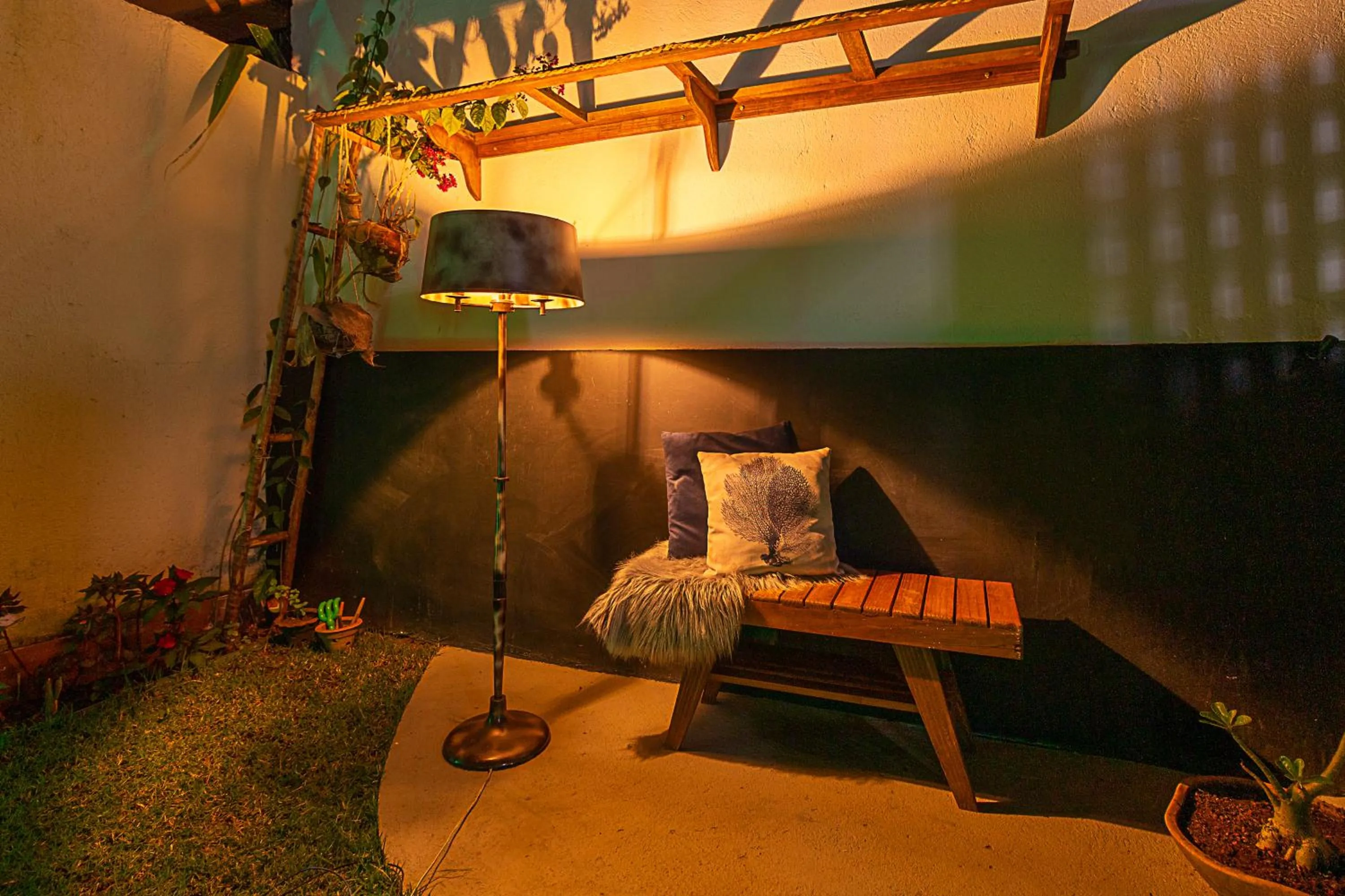 Seating area in Villa Handam