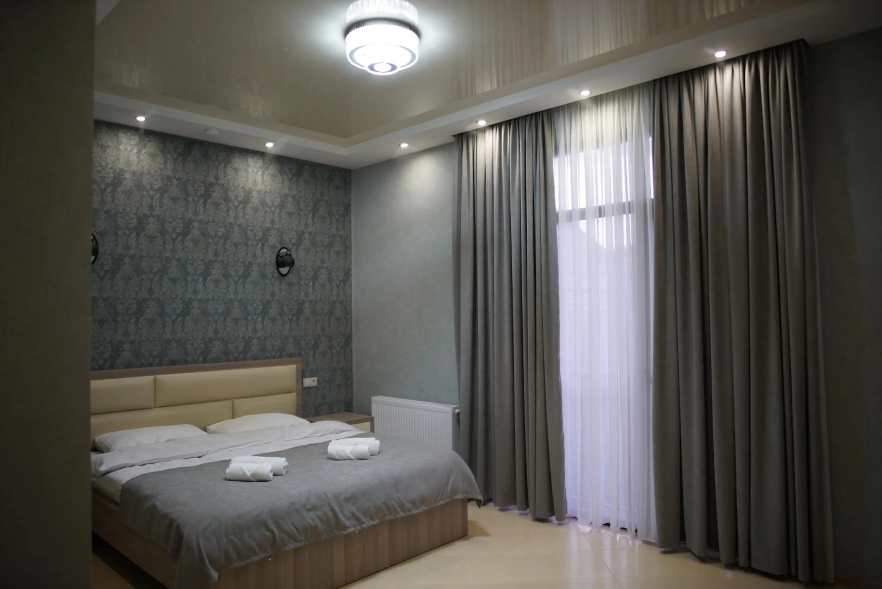 Bed in Tbilisi Sea Hotel