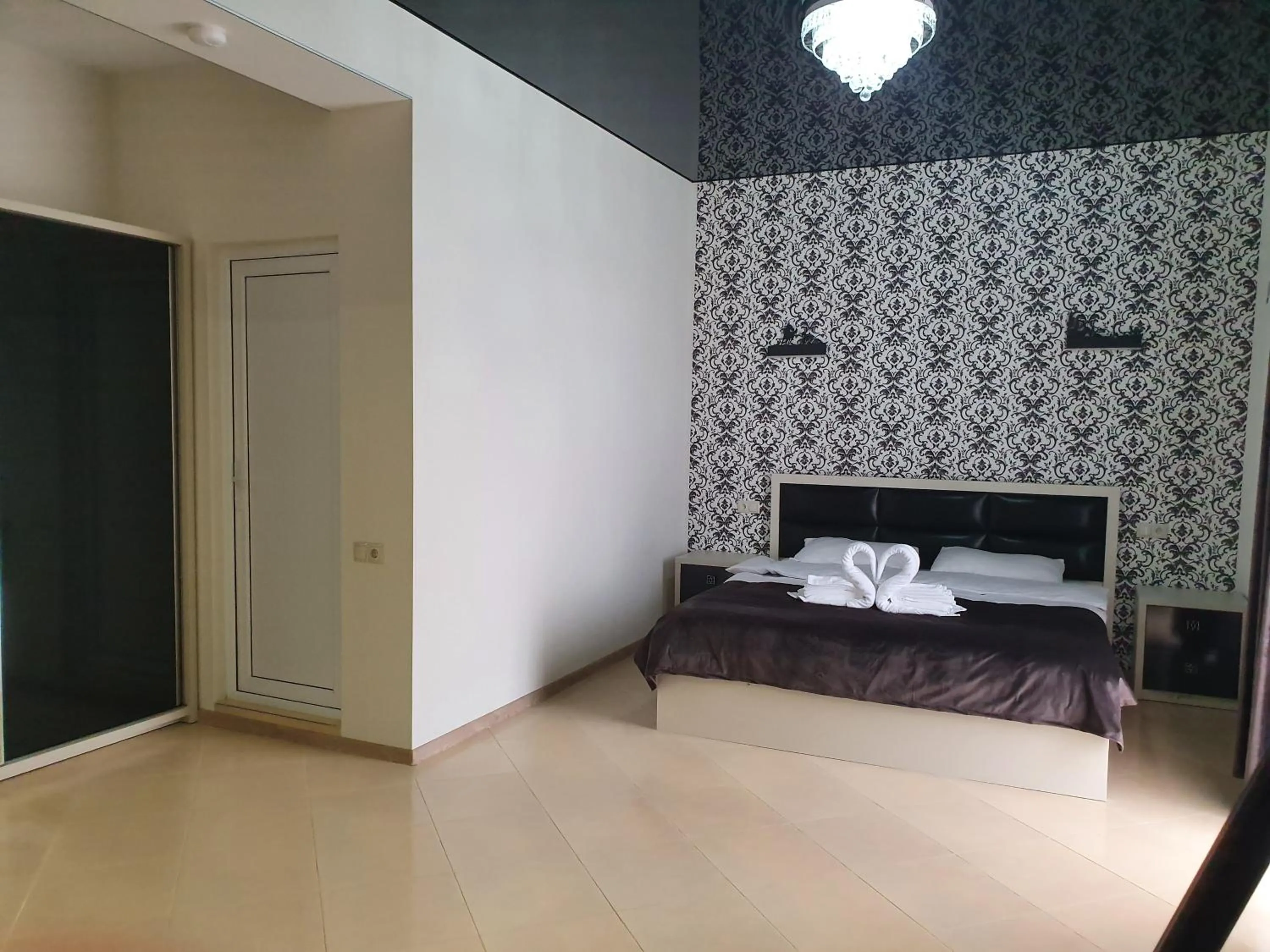 Bed in Tbilisi Sea Hotel