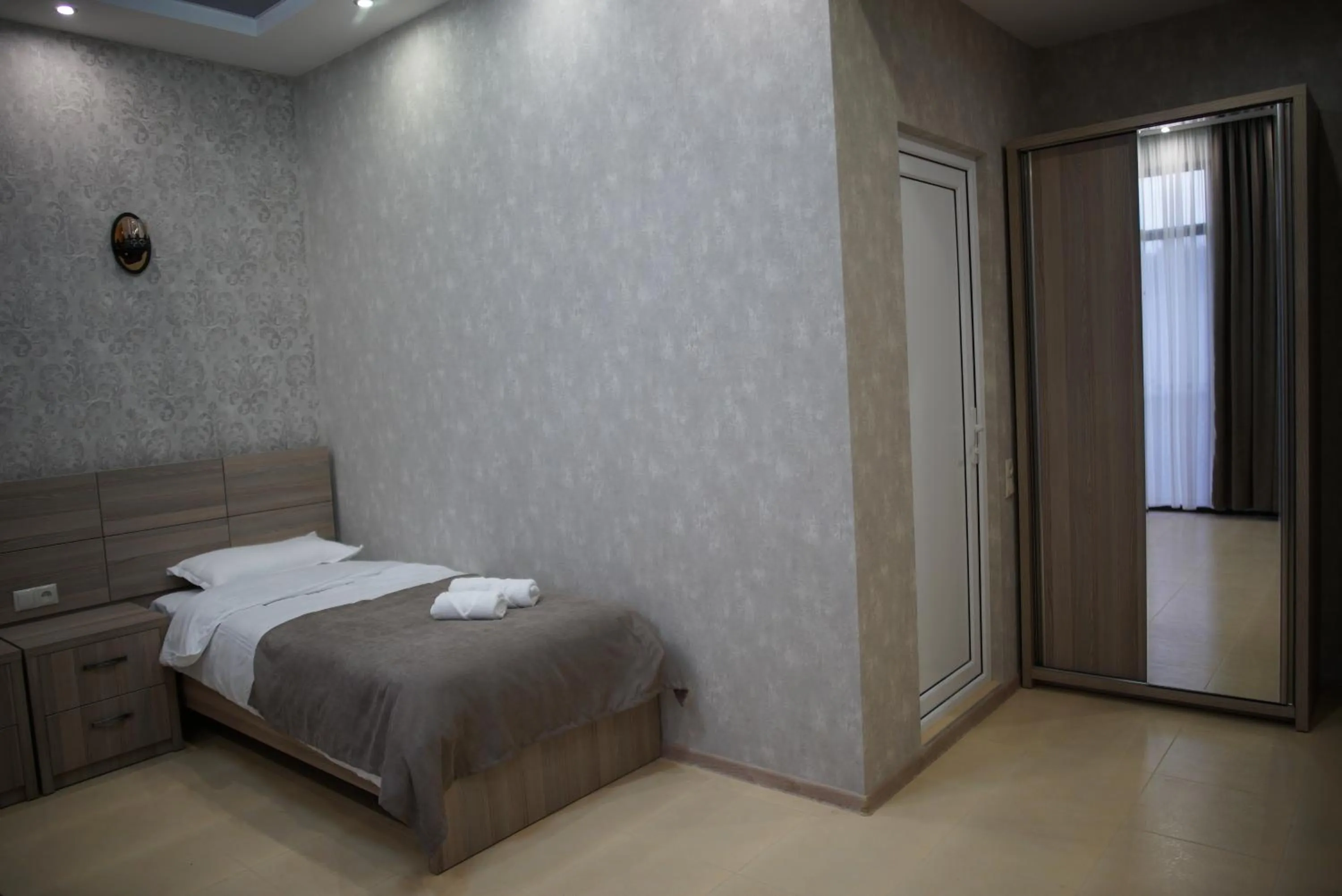 Bed in Tbilisi Sea Hotel