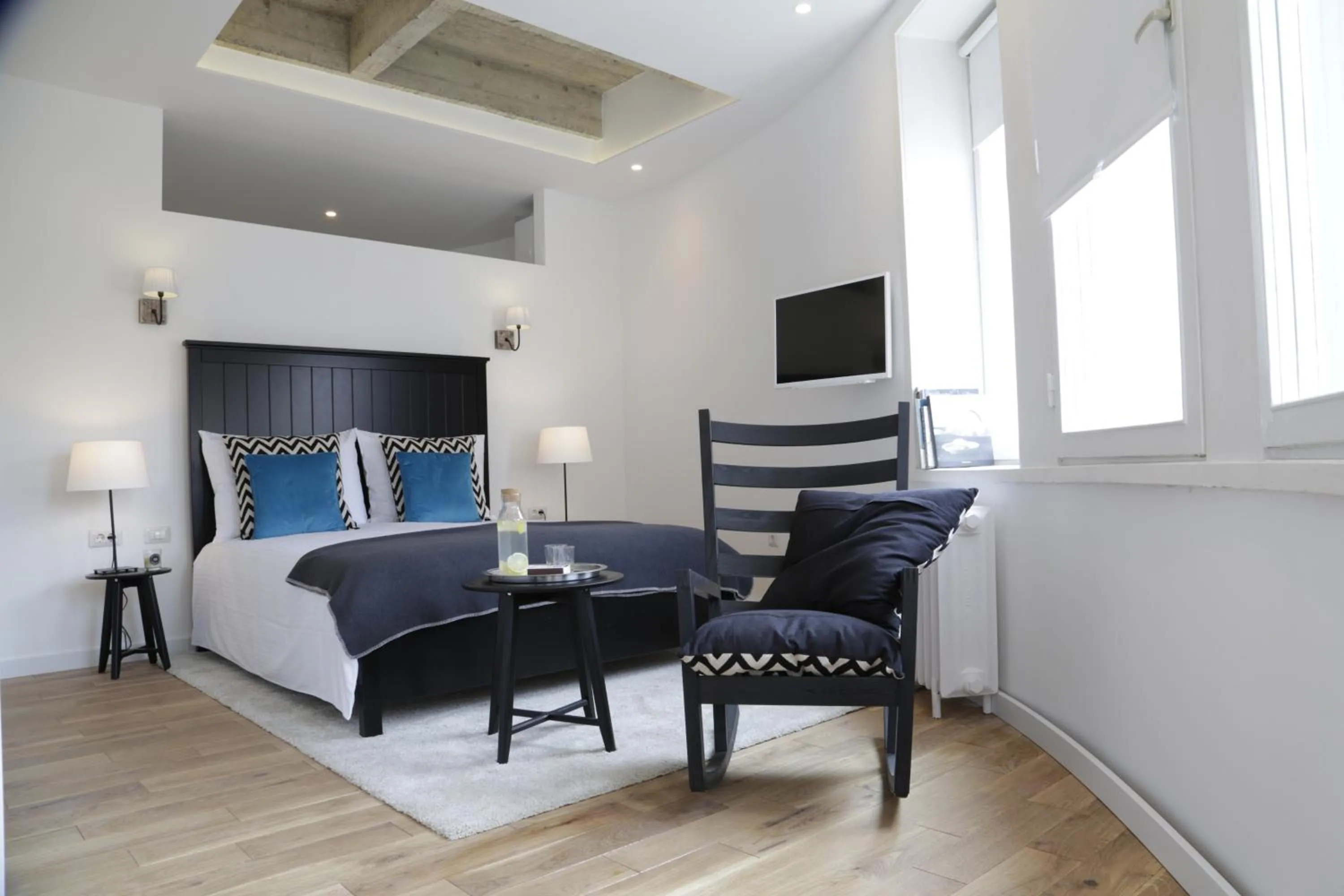 Bedroom, Bed in Apartments Angel, Zagreb City Center, Just 50 m from Main Square