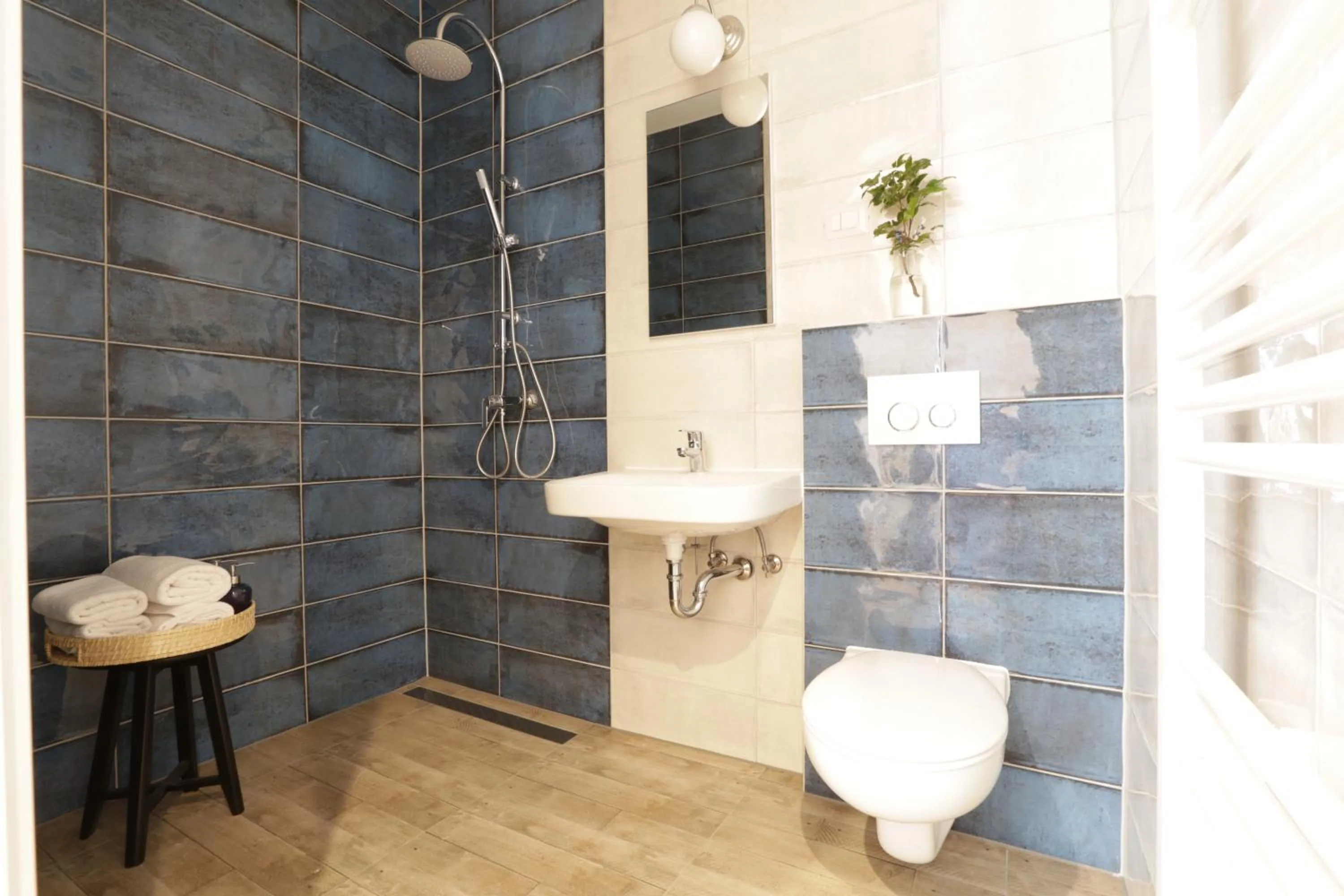 Shower in Apartments Angel, Zagreb City Center, Just 50 m from Main Square