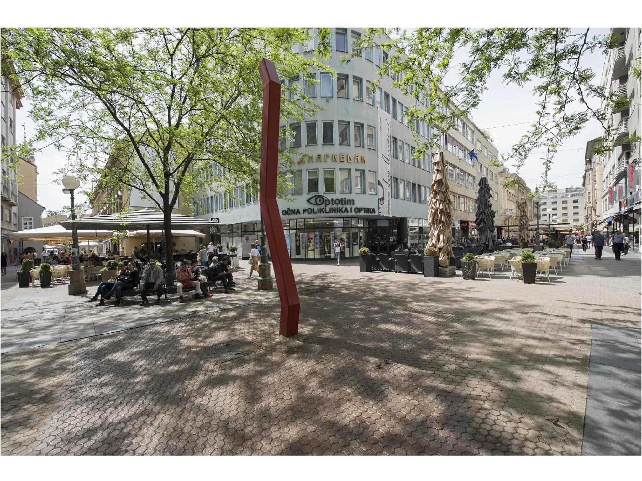 Property building in Apartments Angel, Zagreb City Center, Just 50 m from Main Square