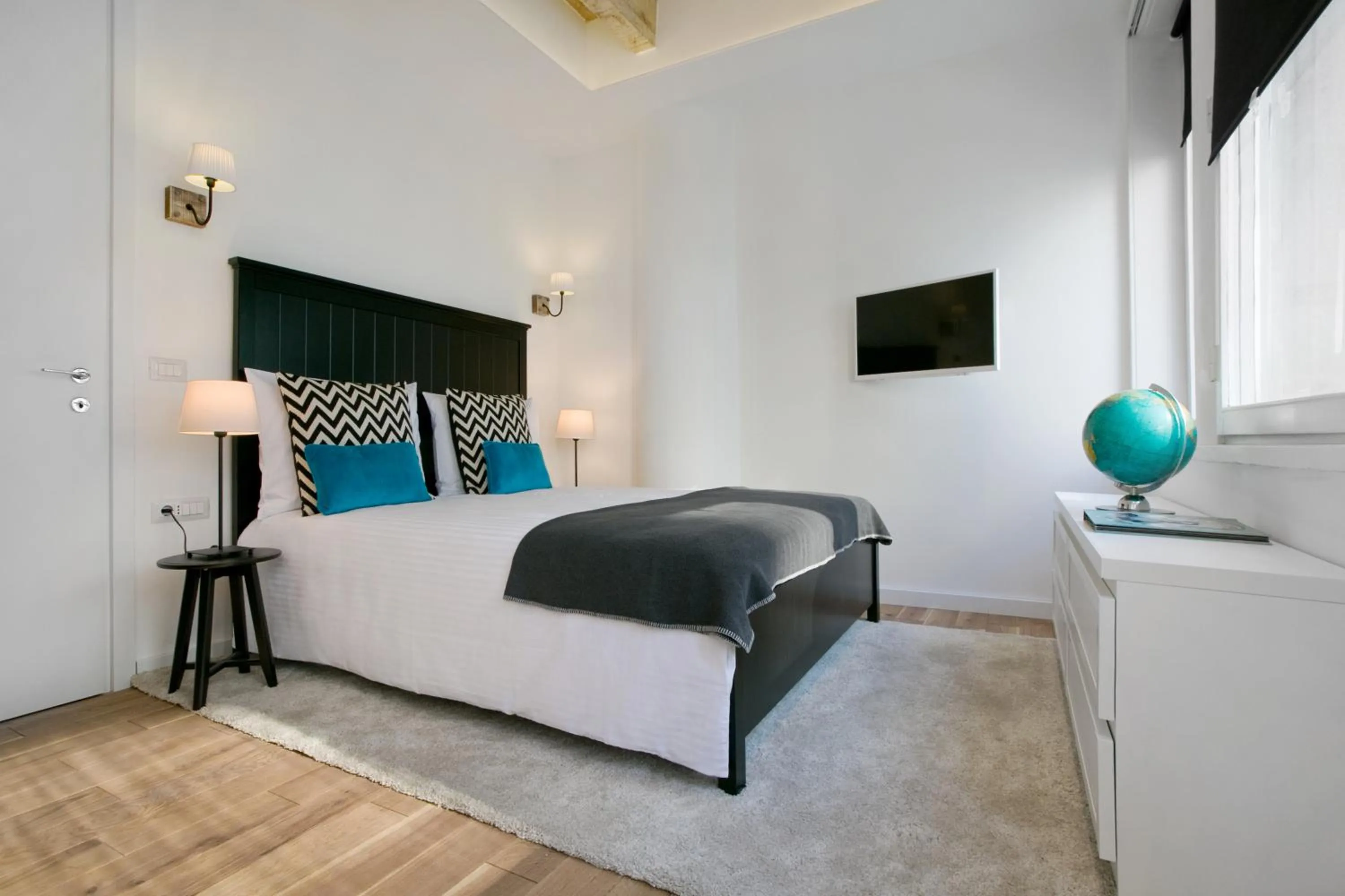 Bedroom, Bed in Apartments Angel, Zagreb City Center, Just 50 m from Main Square