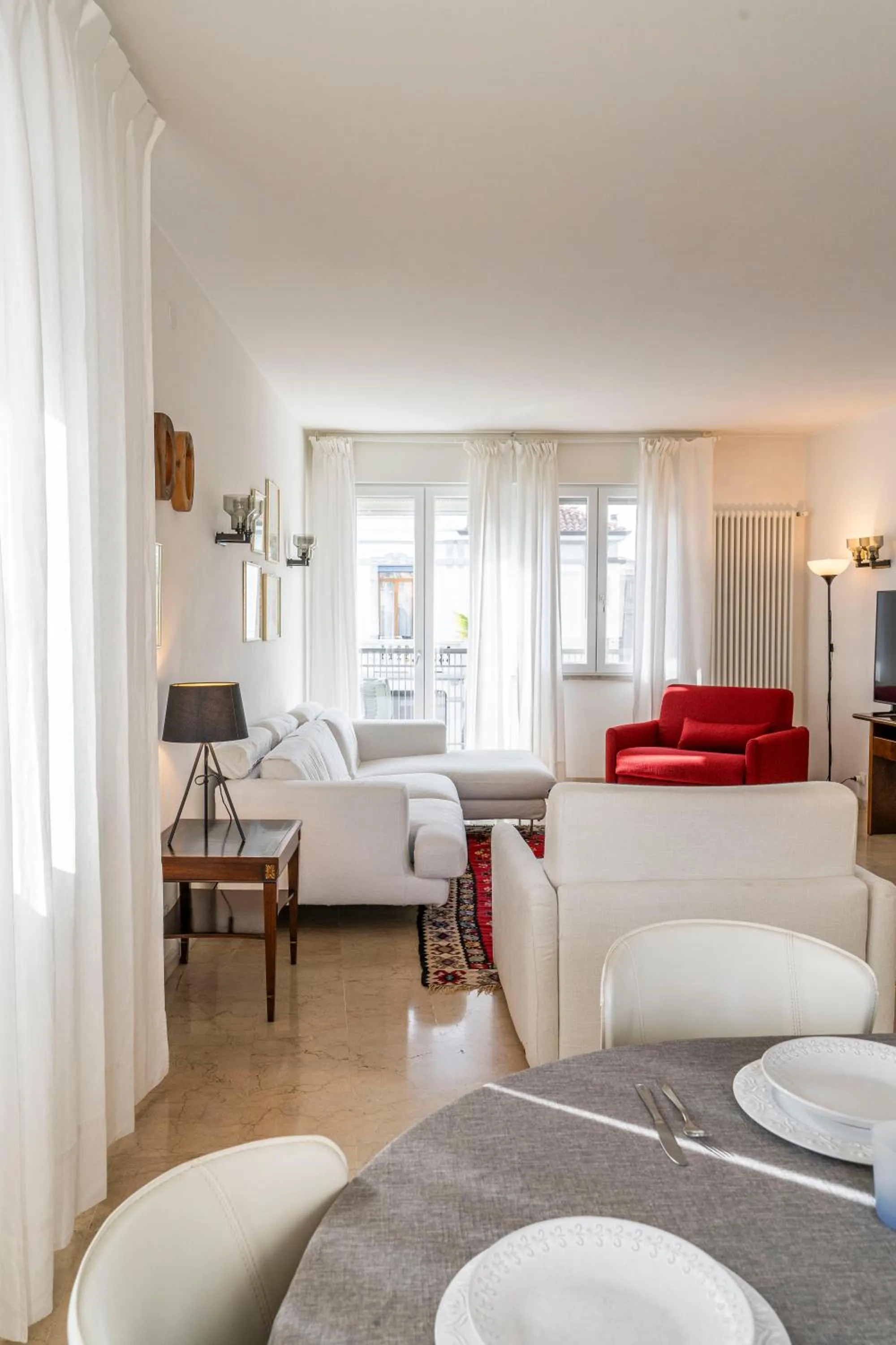 Bed in Quattro Fontane Apartment