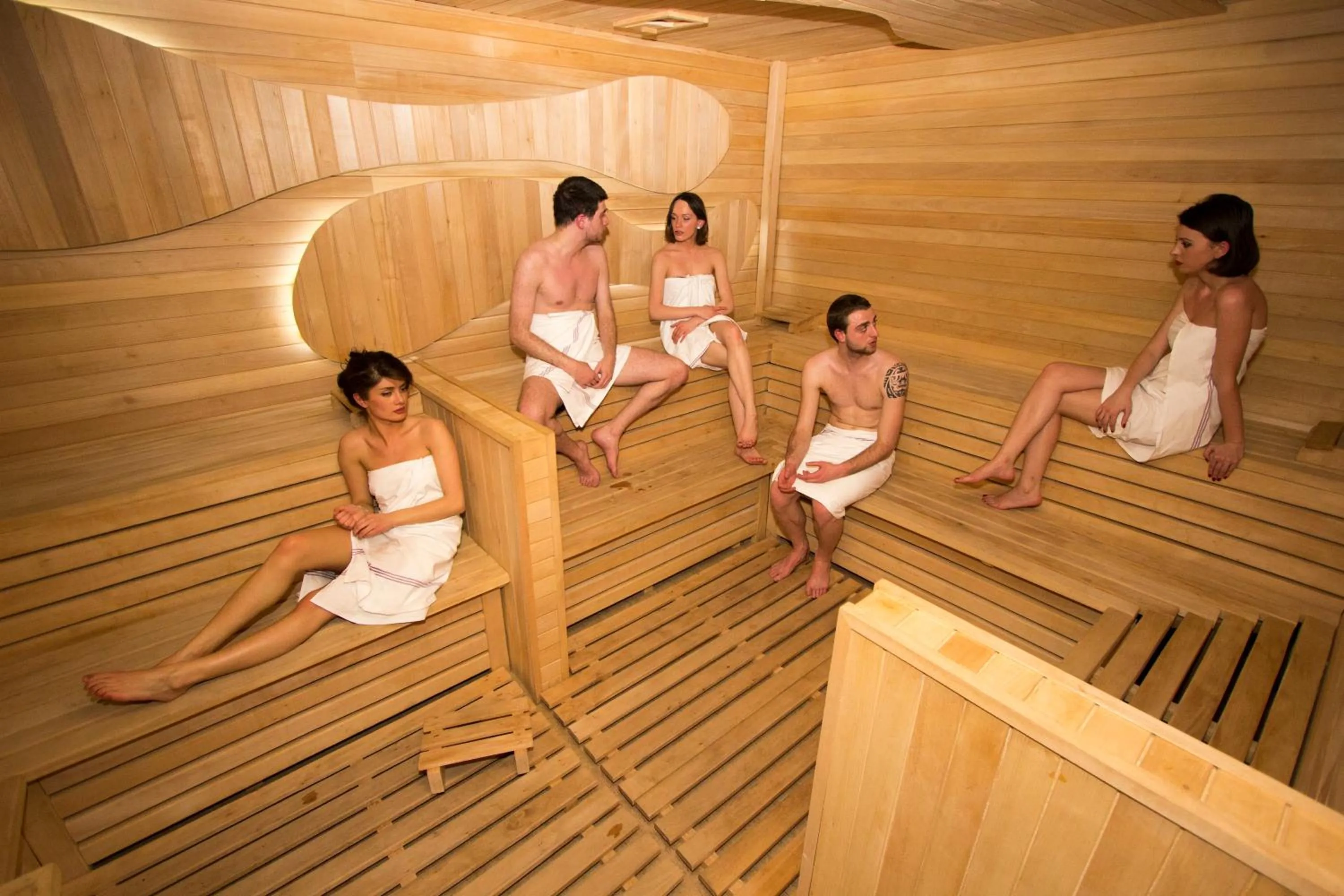 Sauna in Hotel Gino Wellness Rabath