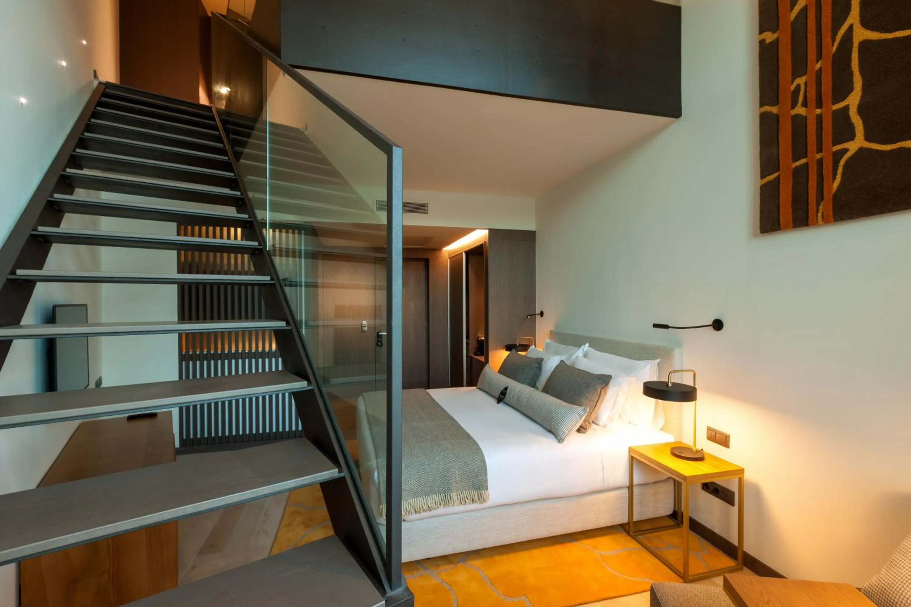 Bed in NEYA Porto Hotel