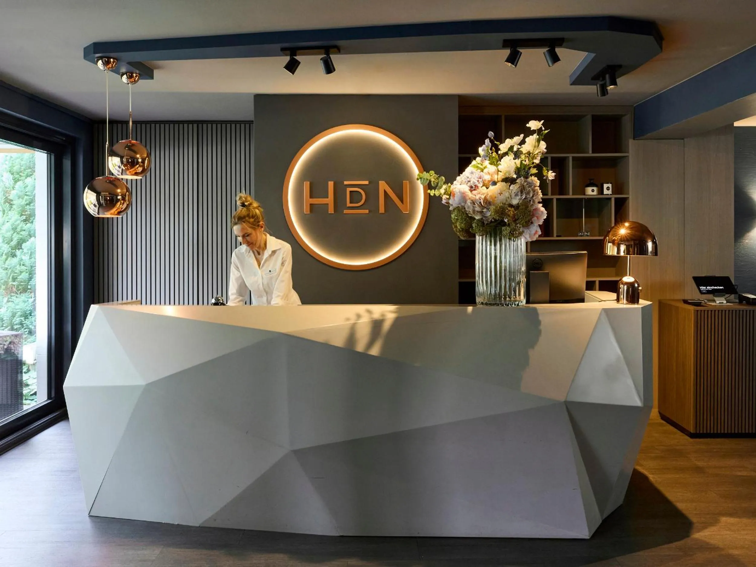 Lobby or reception in Hotel du Nord Alster - auf der Uhlenhorst - SELF CHECK-IN