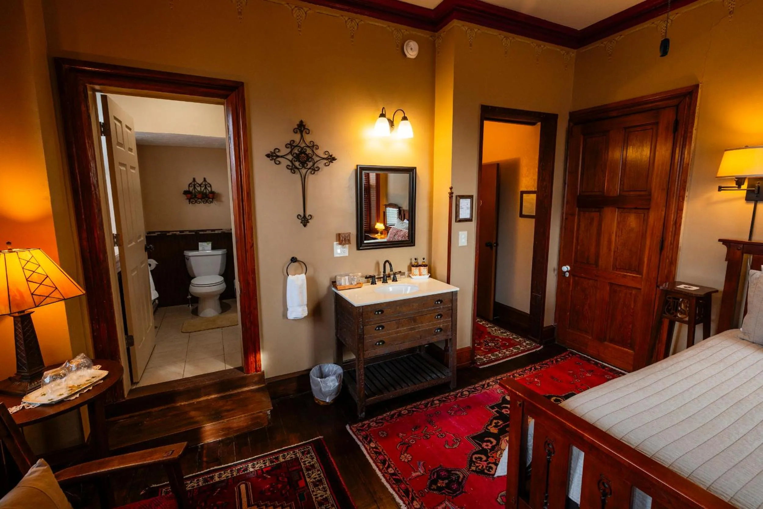 Bed in Gifford-Risley House Bed and Breakfast