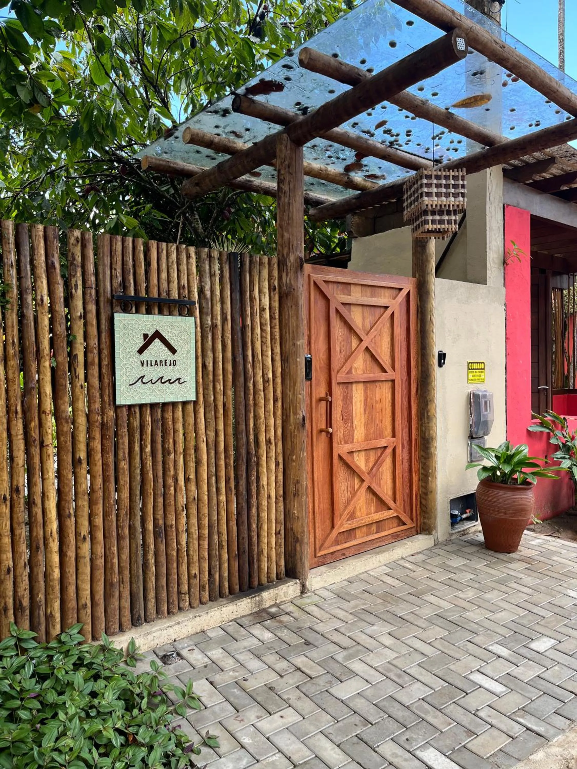 Facade/entrance in Pousada Vilarejo