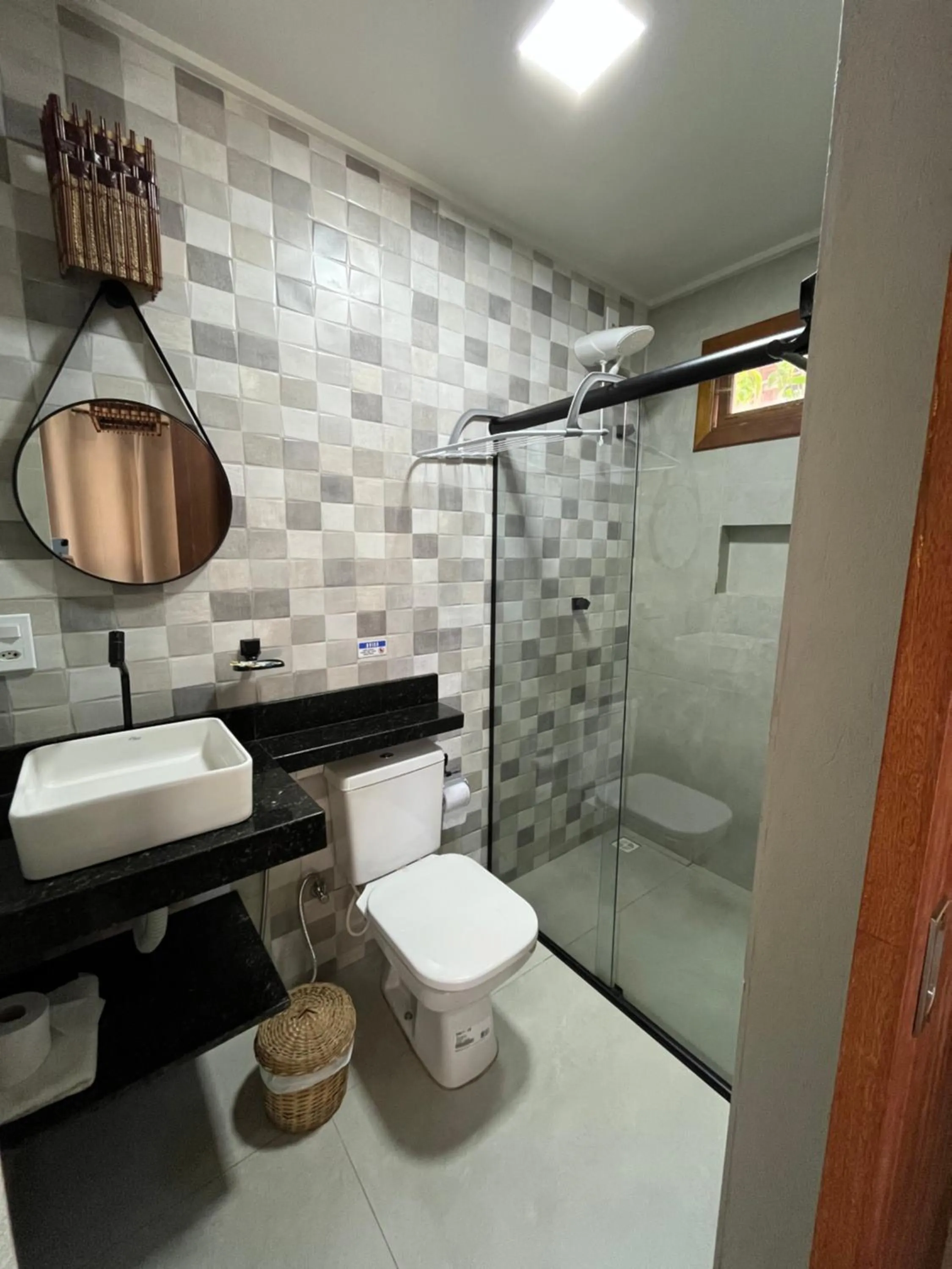 Bath in Pousada Vilarejo