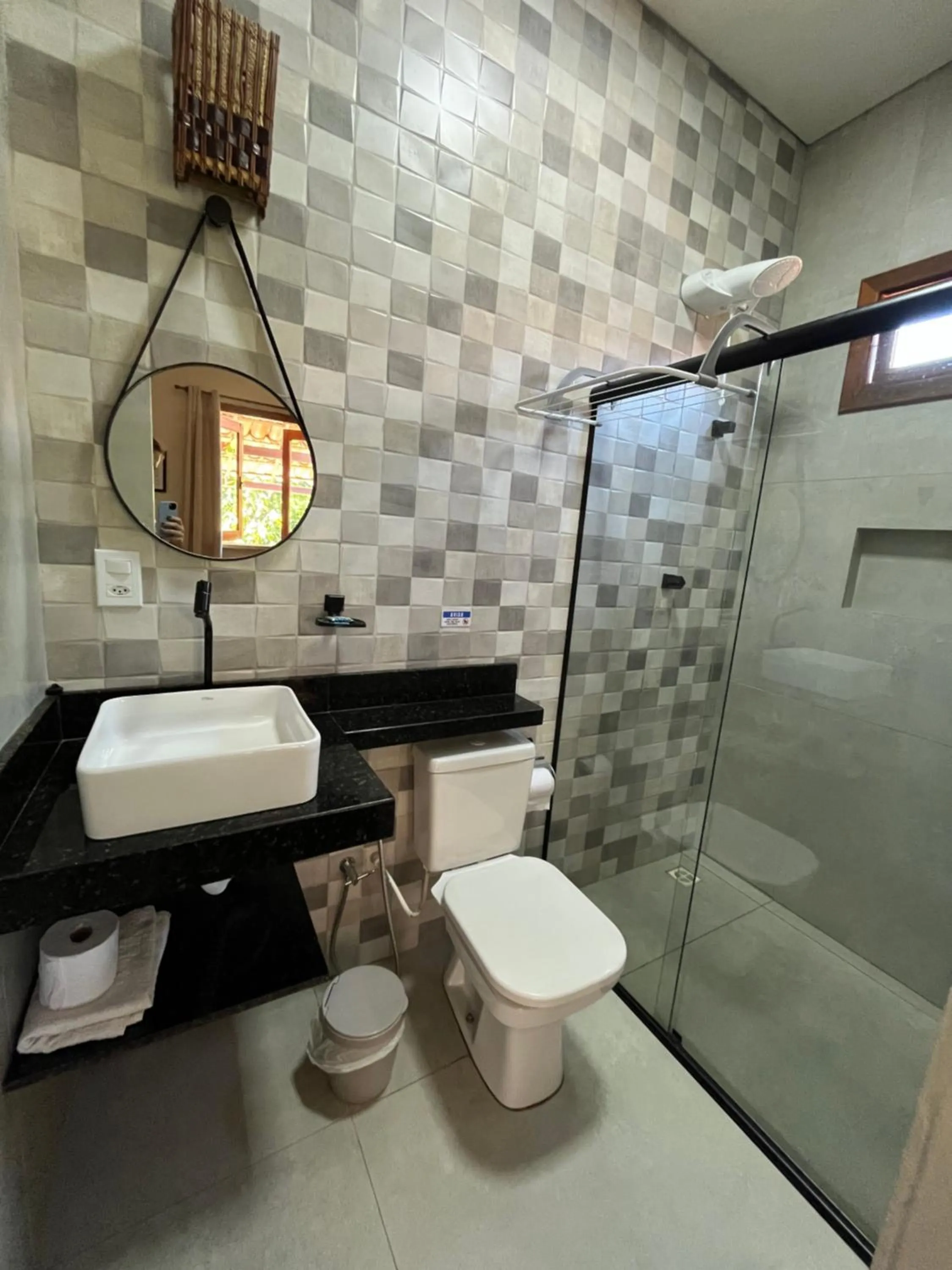 Bathroom in Pousada Vilarejo