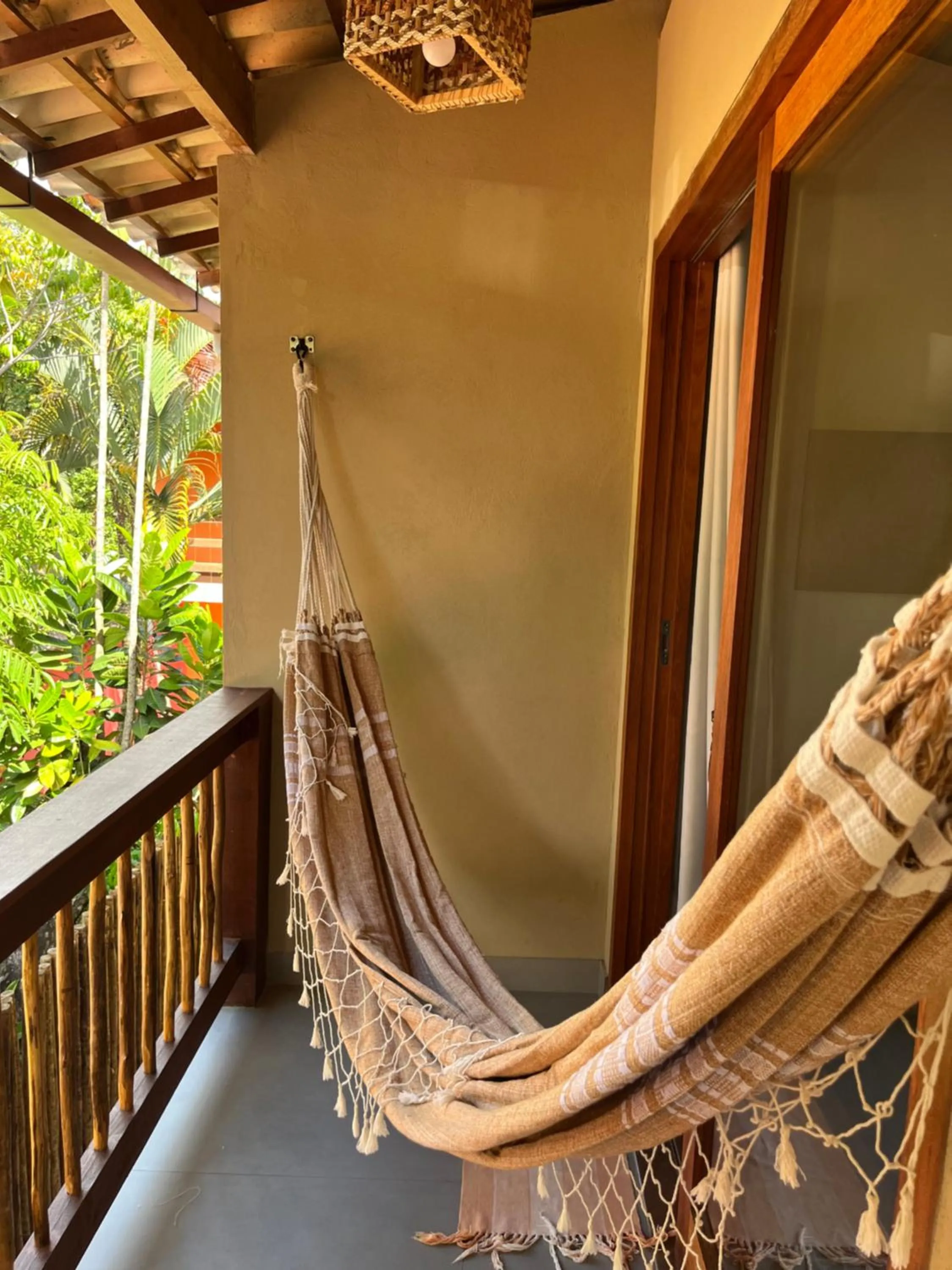 Balcony/Terrace in Pousada Vilarejo