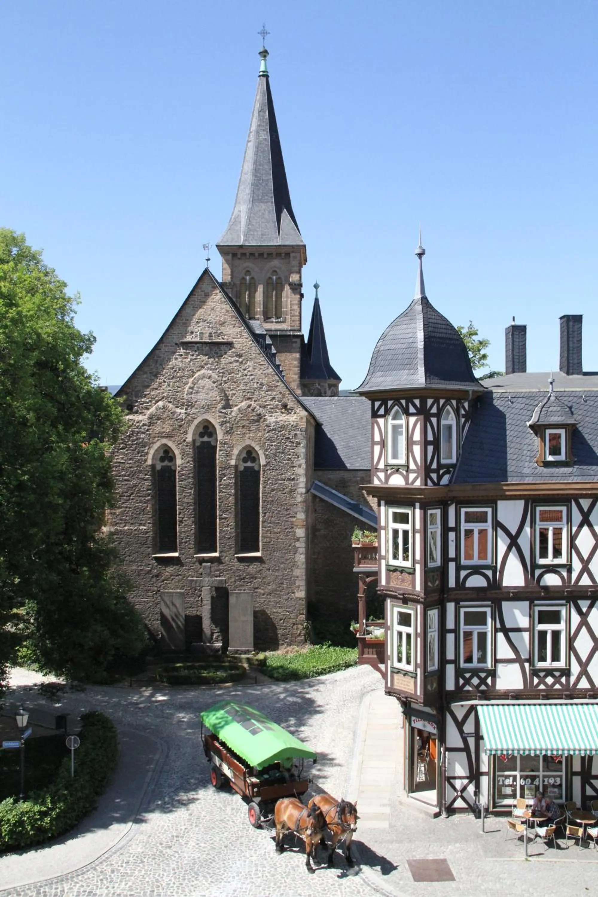 Area and facilities in Altwernigeröder Apparthotel