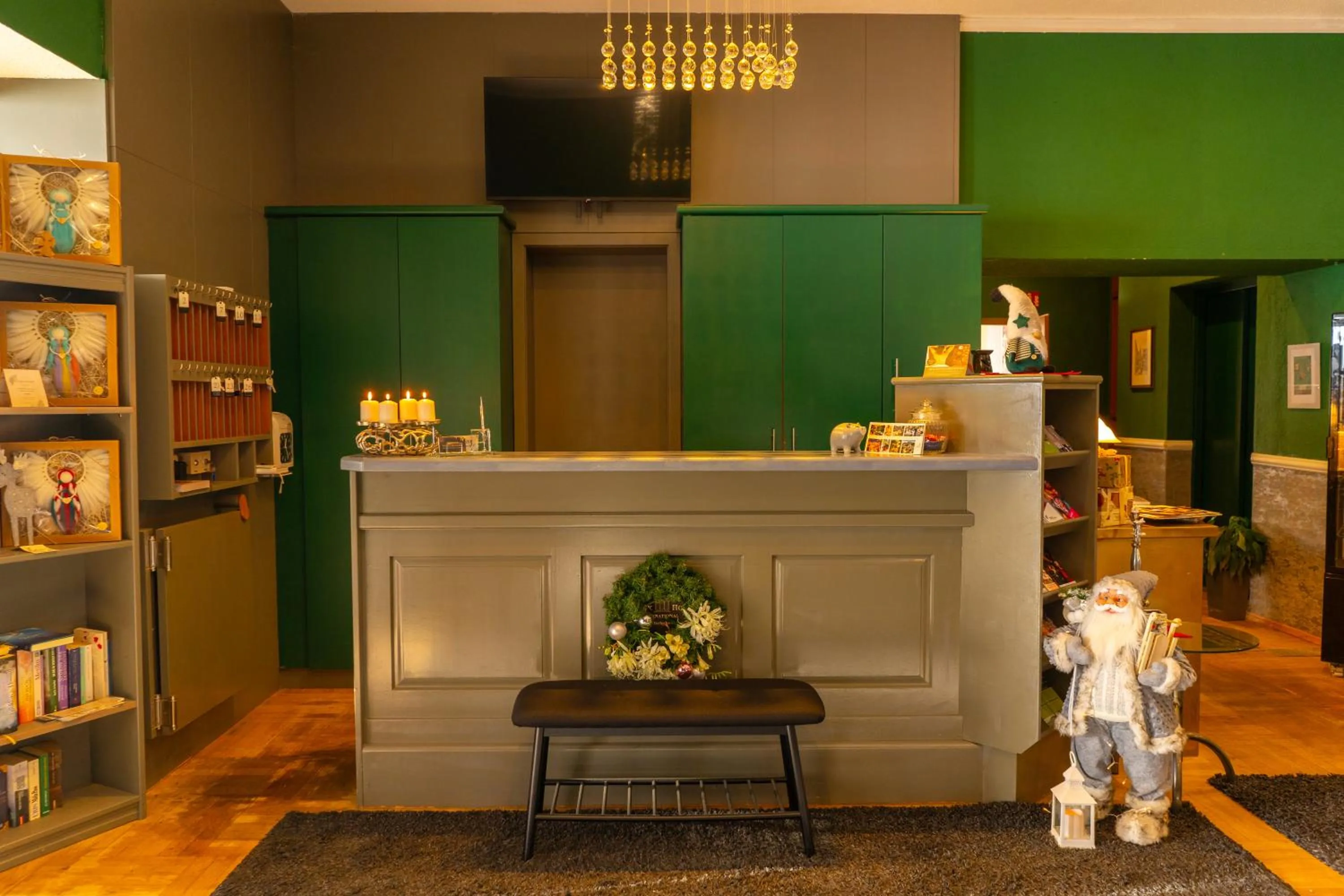 Lobby or reception in Parkhotel Waldschlösschen