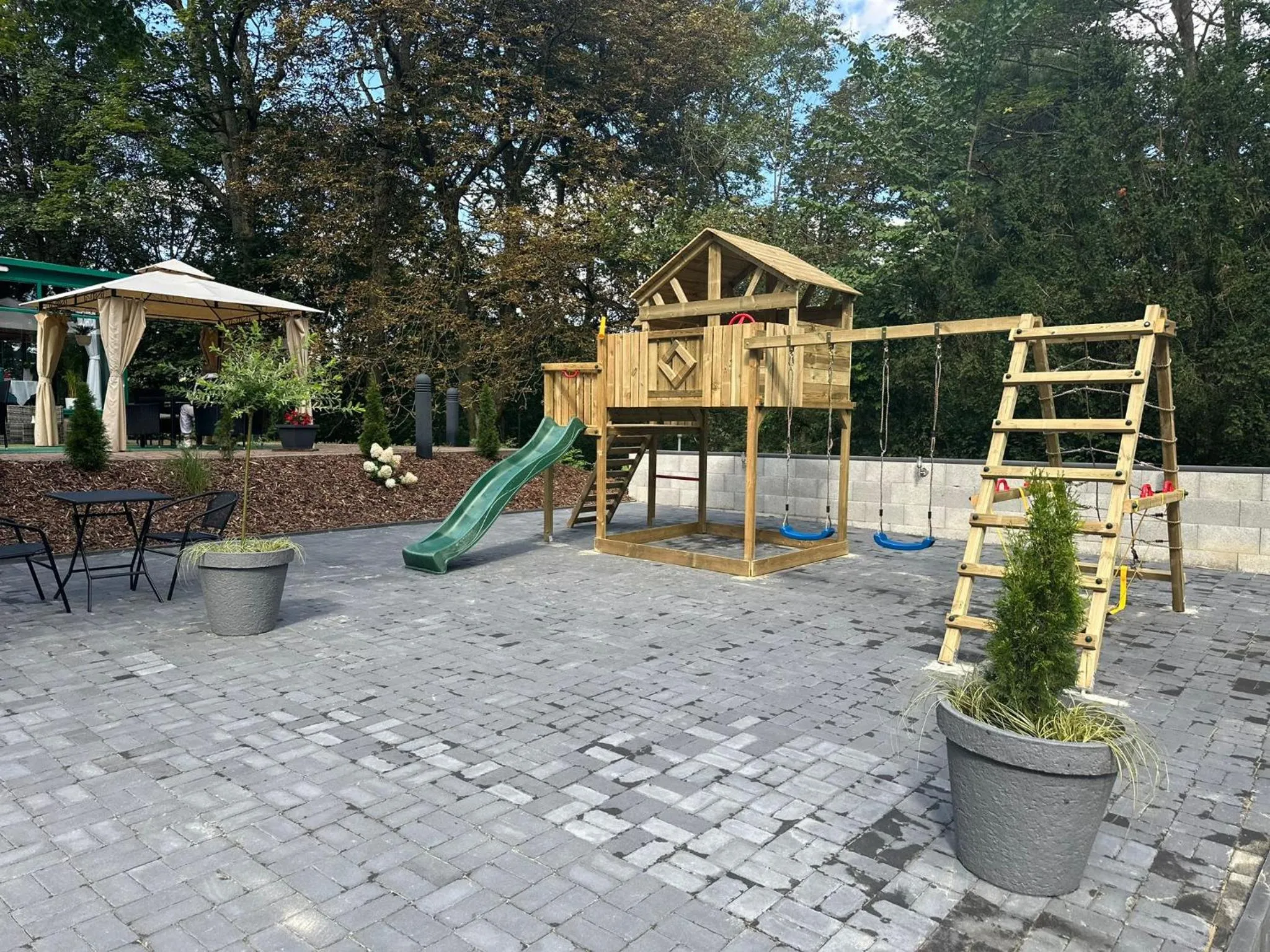 Children play ground in Parkhotel Waldschlösschen