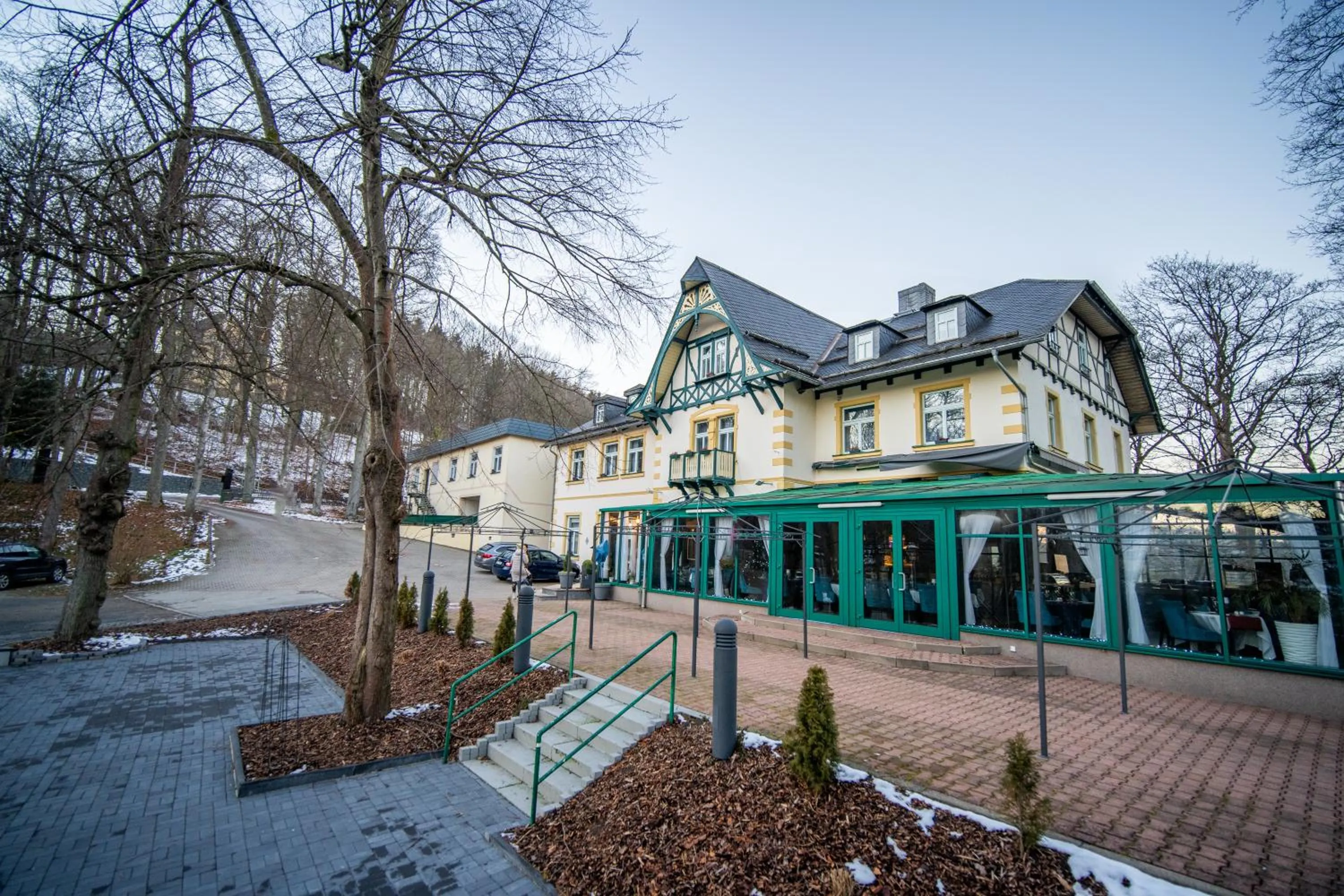 Property building in Parkhotel Waldschlösschen