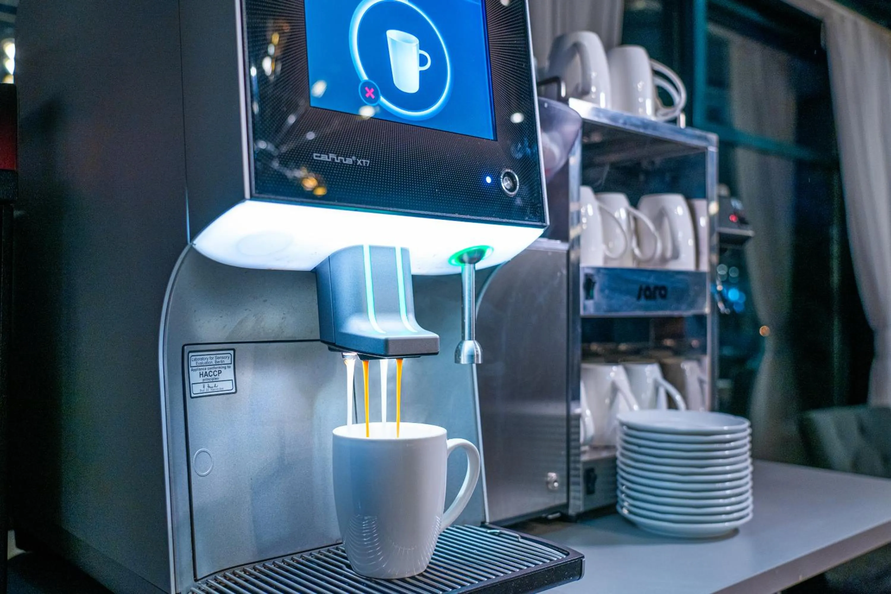 Buffet breakfast in Parkhotel Waldschlösschen