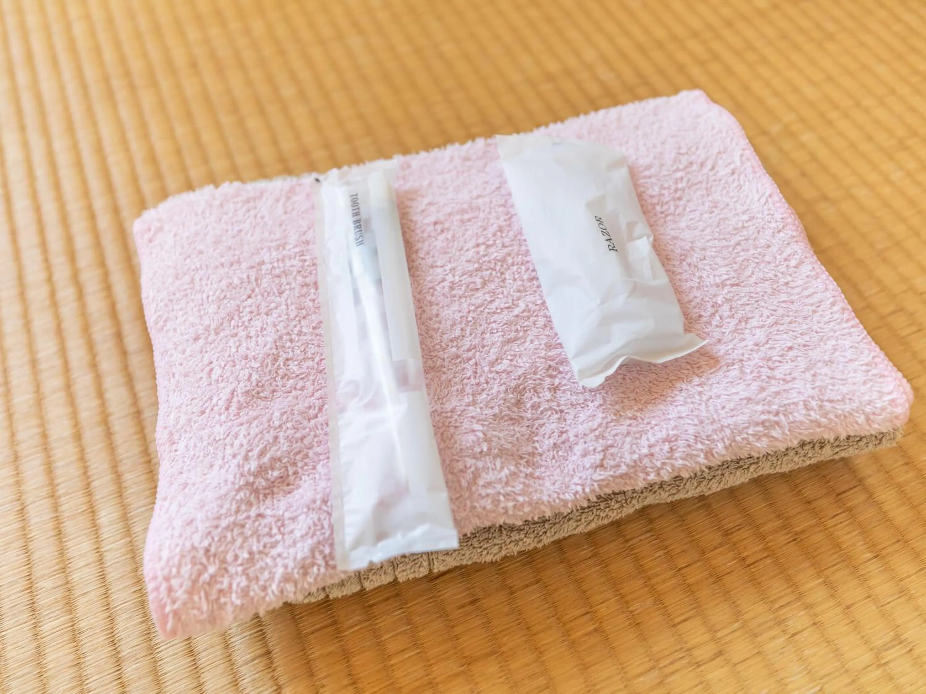 towels in Tabist Hara Business Ryokan