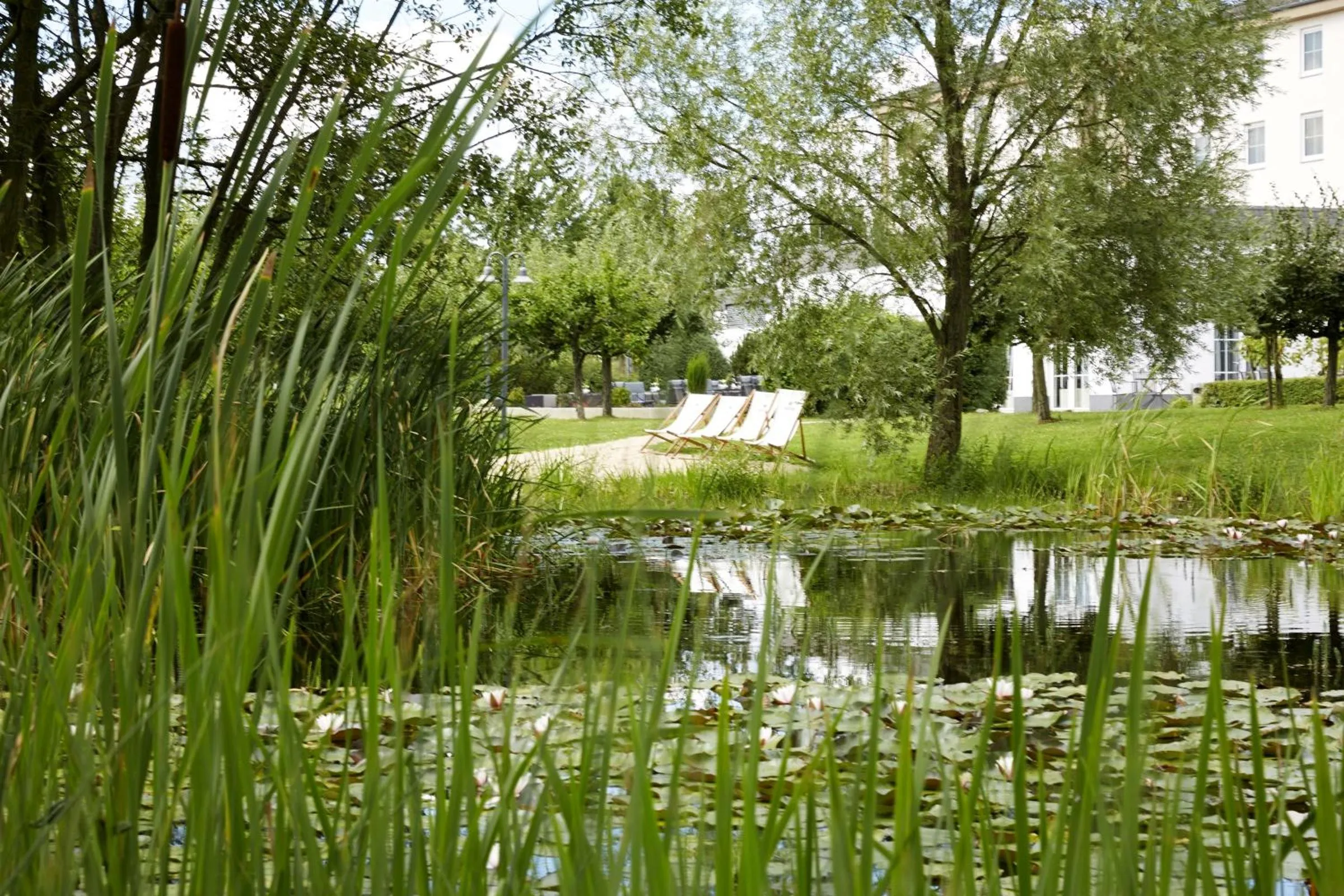 Garden in H+ Hotel Frankfurt Airport West