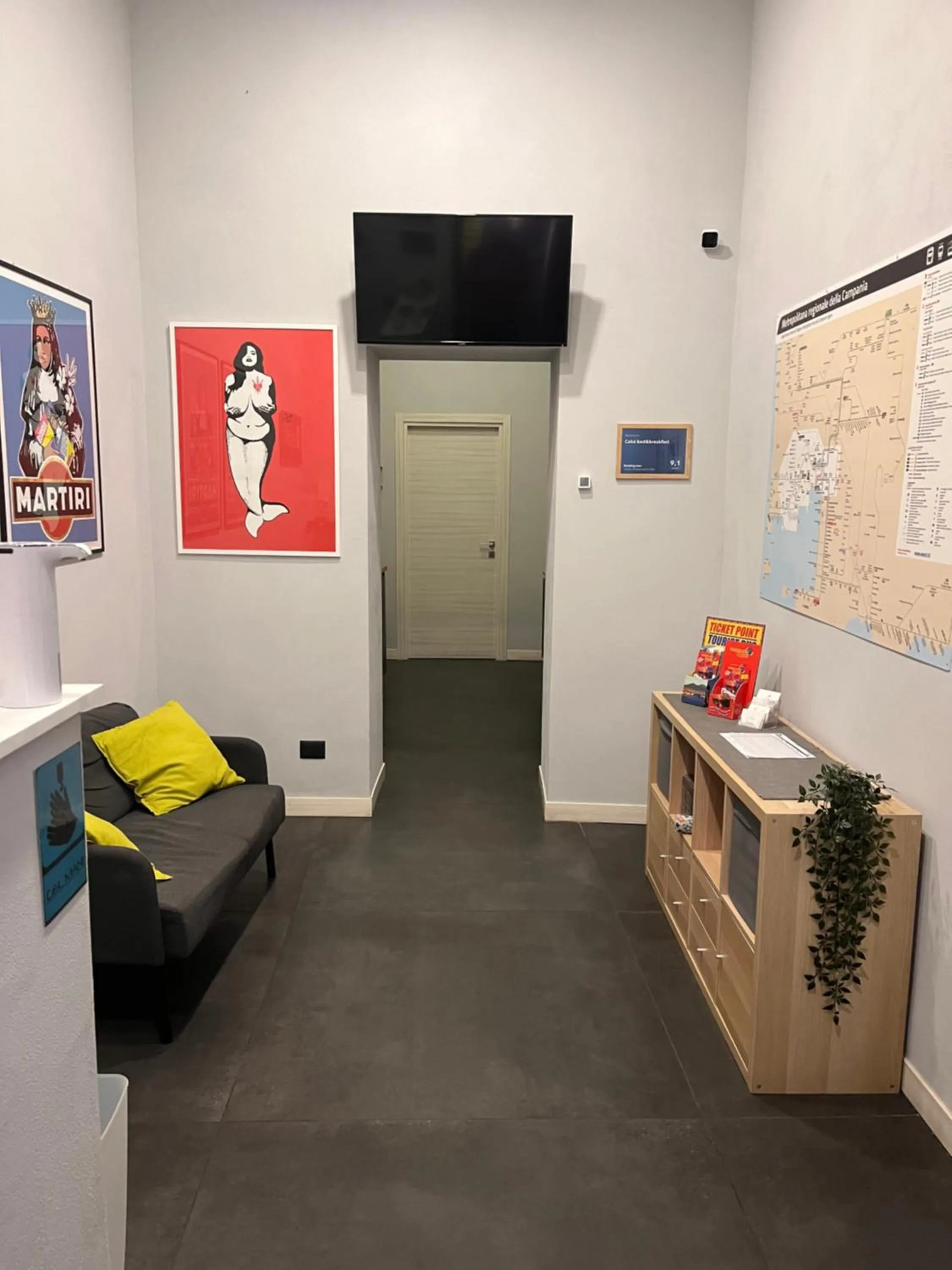 Lobby or reception in Cabà bed&breakfast