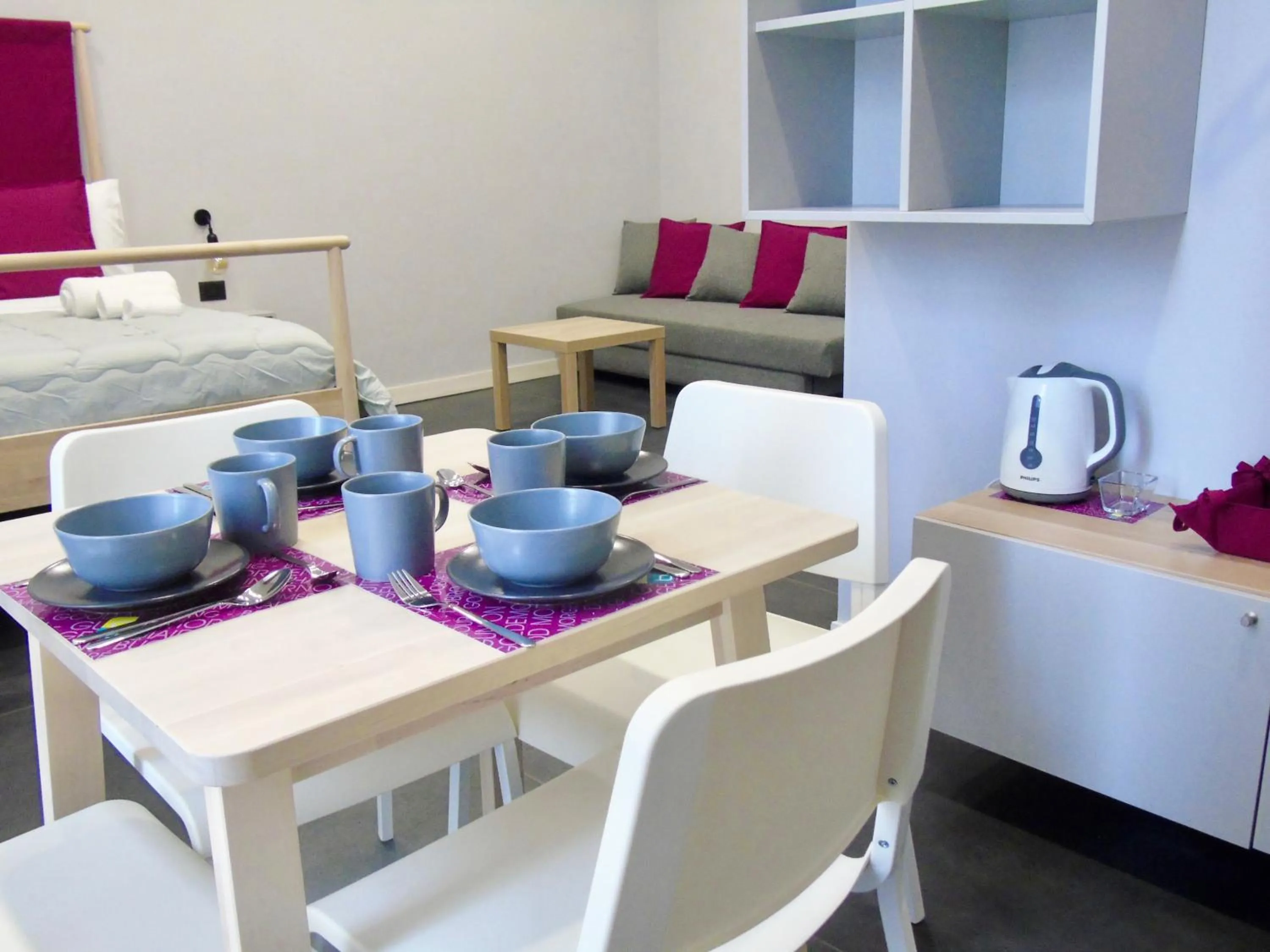 Dining area in Cabà bed&breakfast